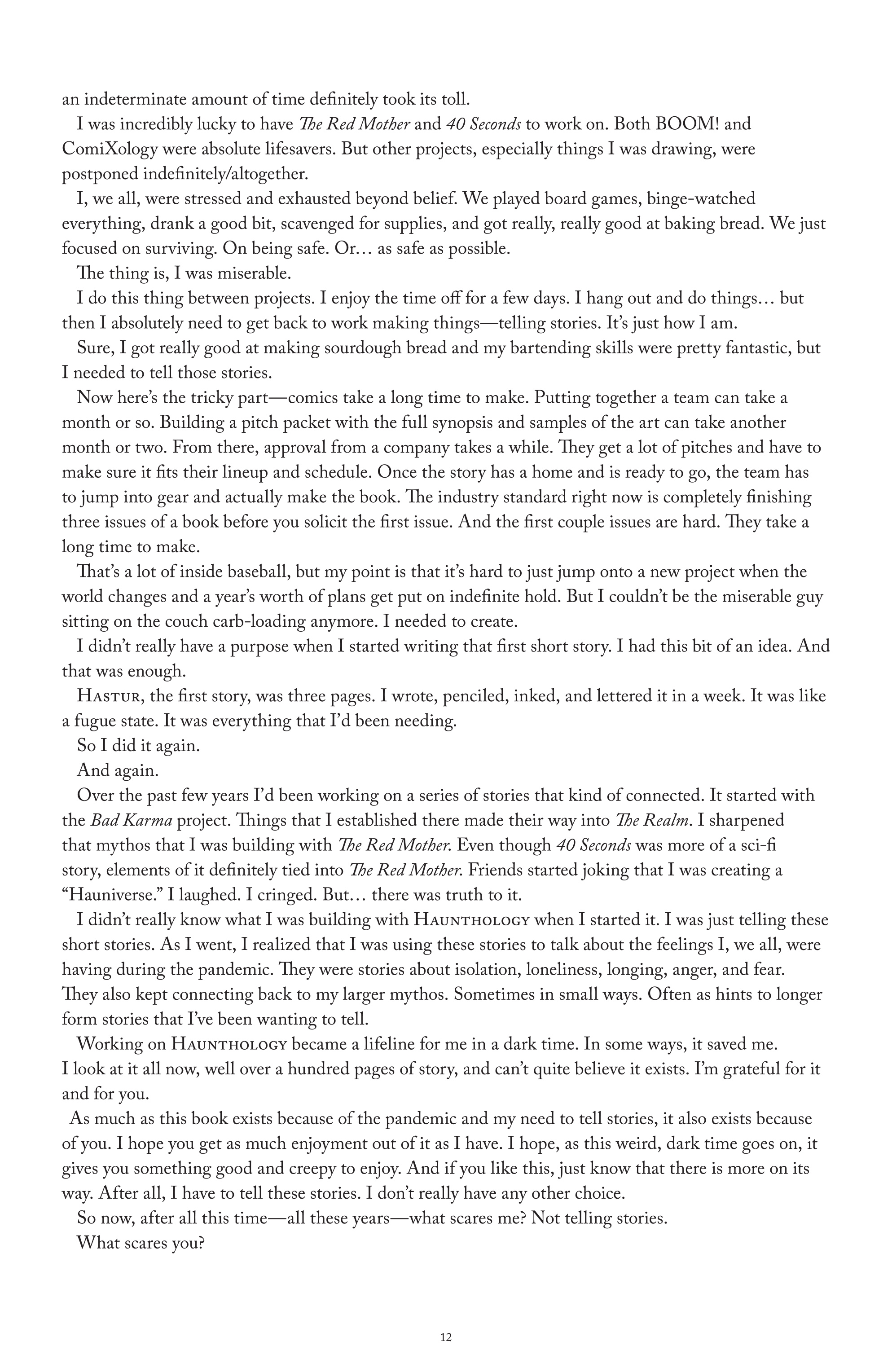 Read online Haunthology comic -  Issue # TPB (Part 1) - 14