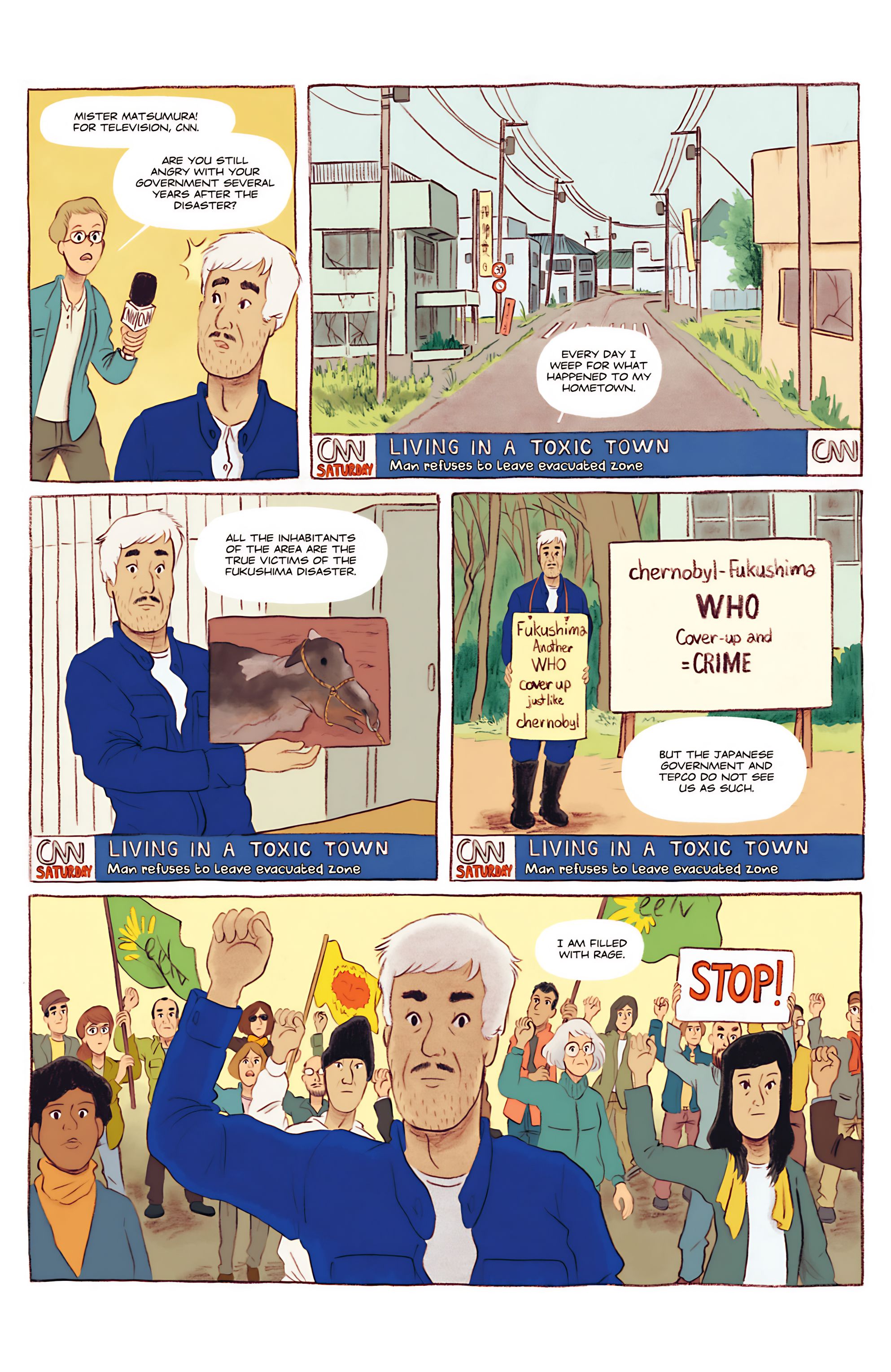 Read online Guardian of Fukushima comic -  Issue # TPB - 124