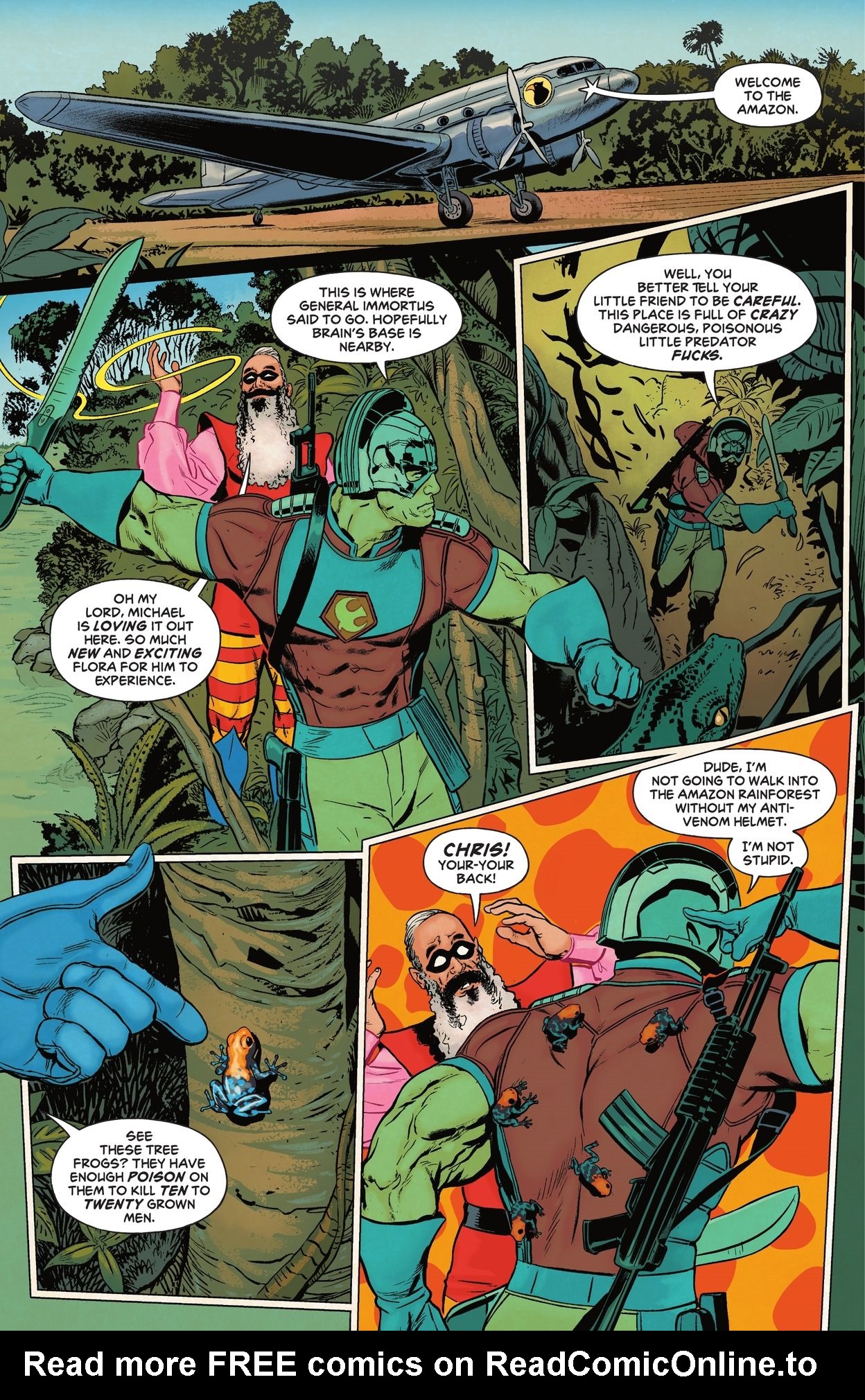 Read online Peacemaker Tries Hard! comic -  Issue #4 - 15