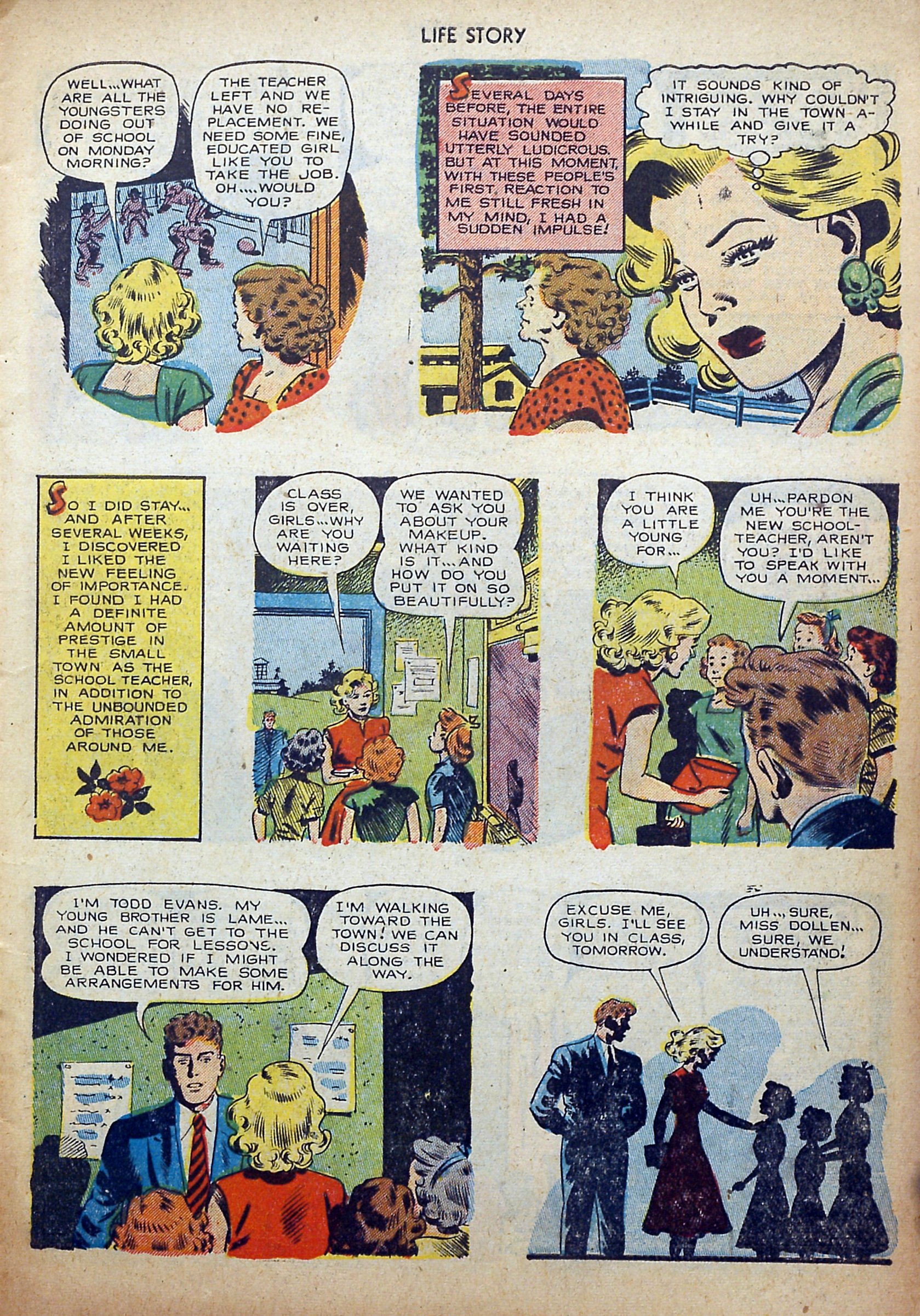 Read online Life Story comic -  Issue #44 - 7