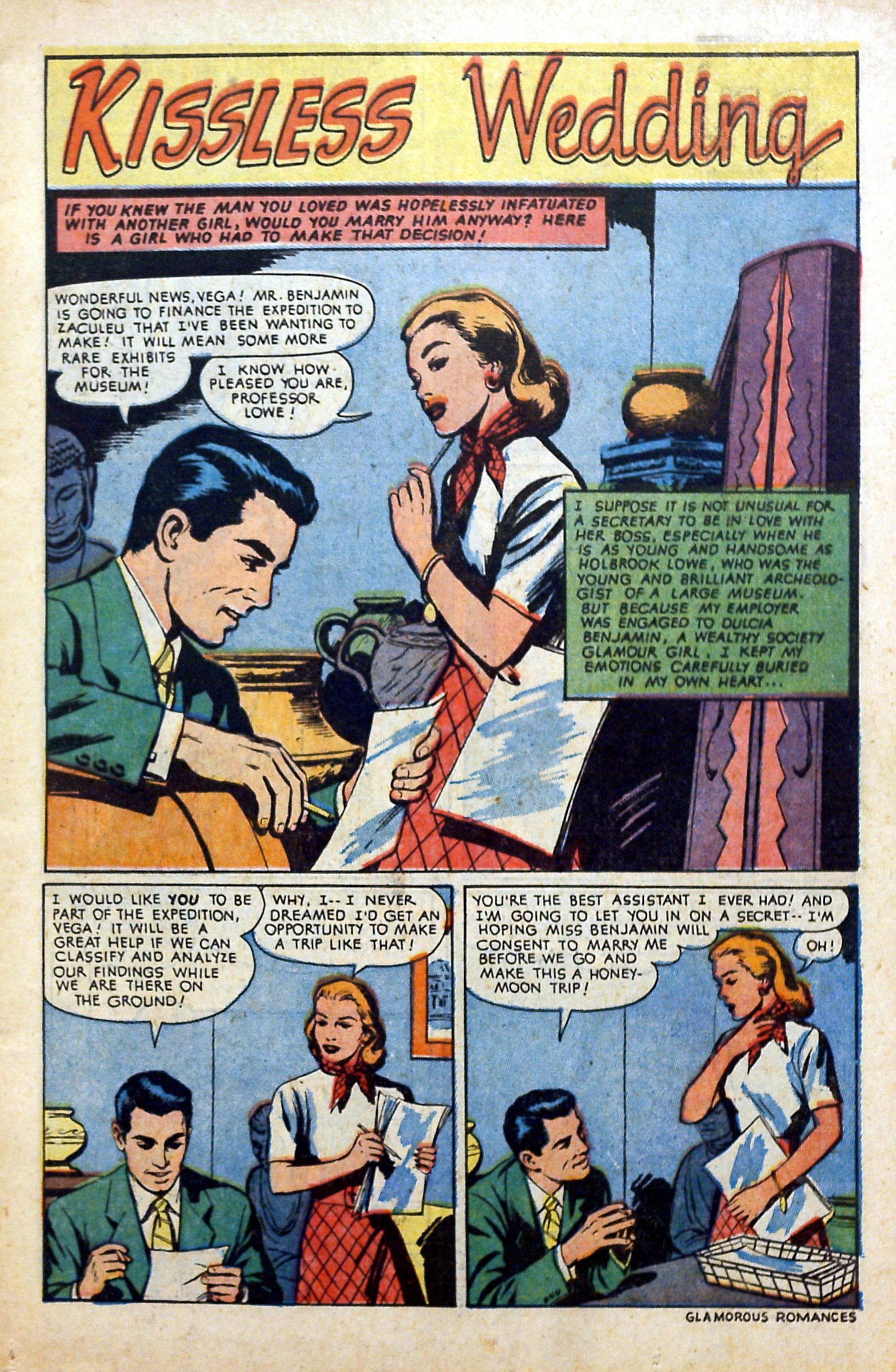 Read online Glamorous Romances comic -  Issue #62 - 3