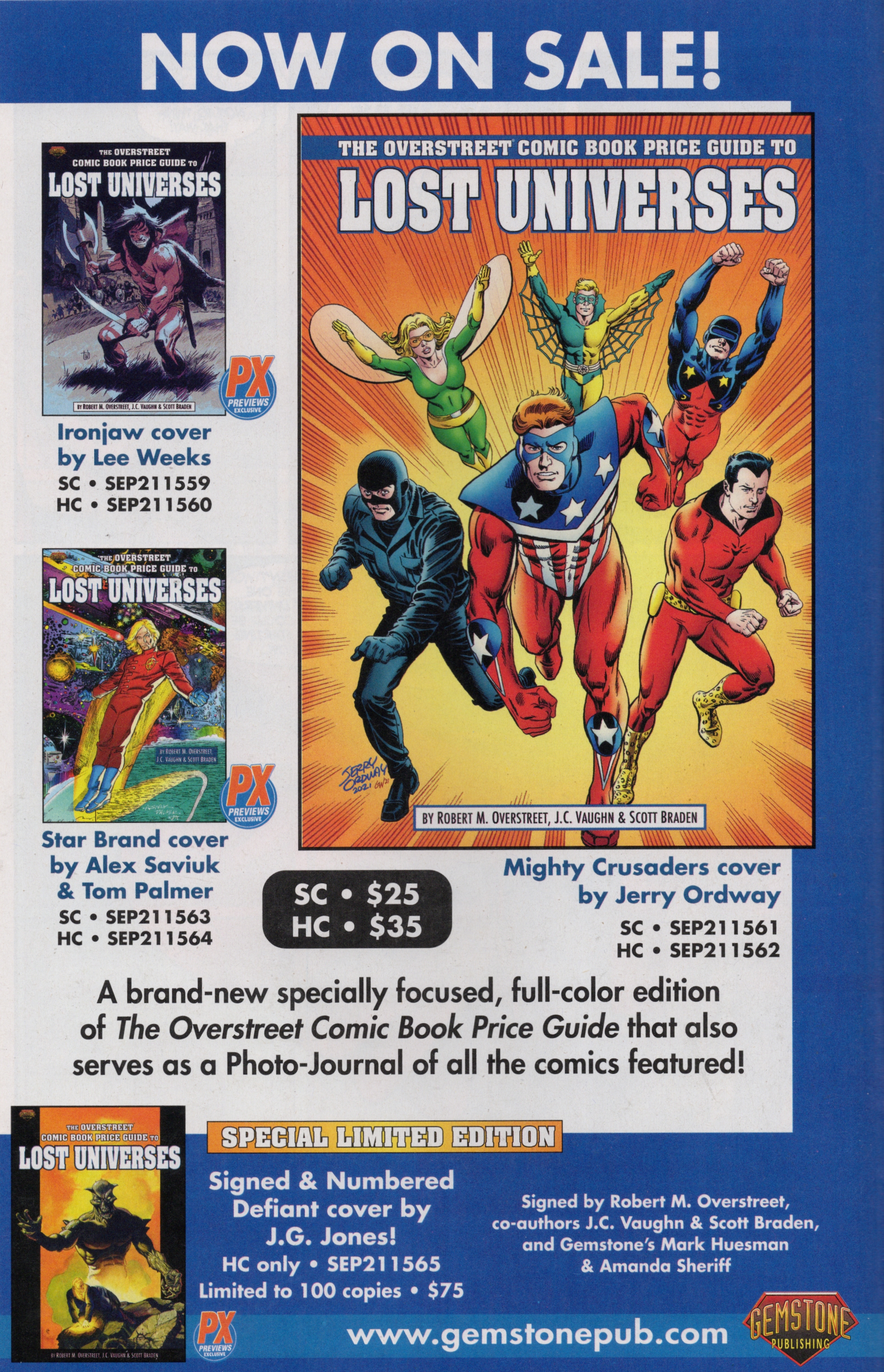 Read online Free Comic Book Day 2022 comic -  Issue # Gemstone Publishing The Overstreet Guide To Collecting Comics - 16