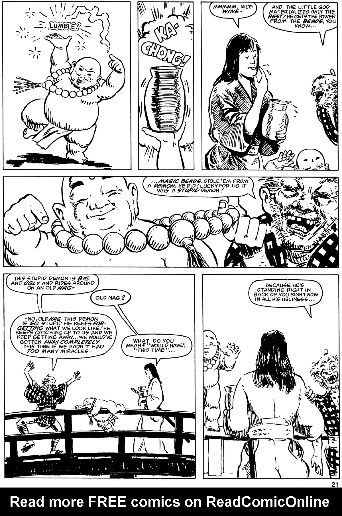 Read online Bizarre Adventures comic -  Issue #32 - 21