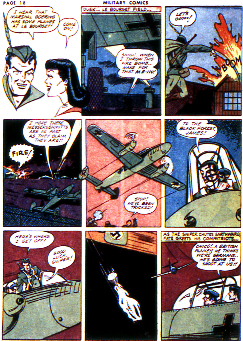 Read online Military Comics comic -  Issue #14 - 20