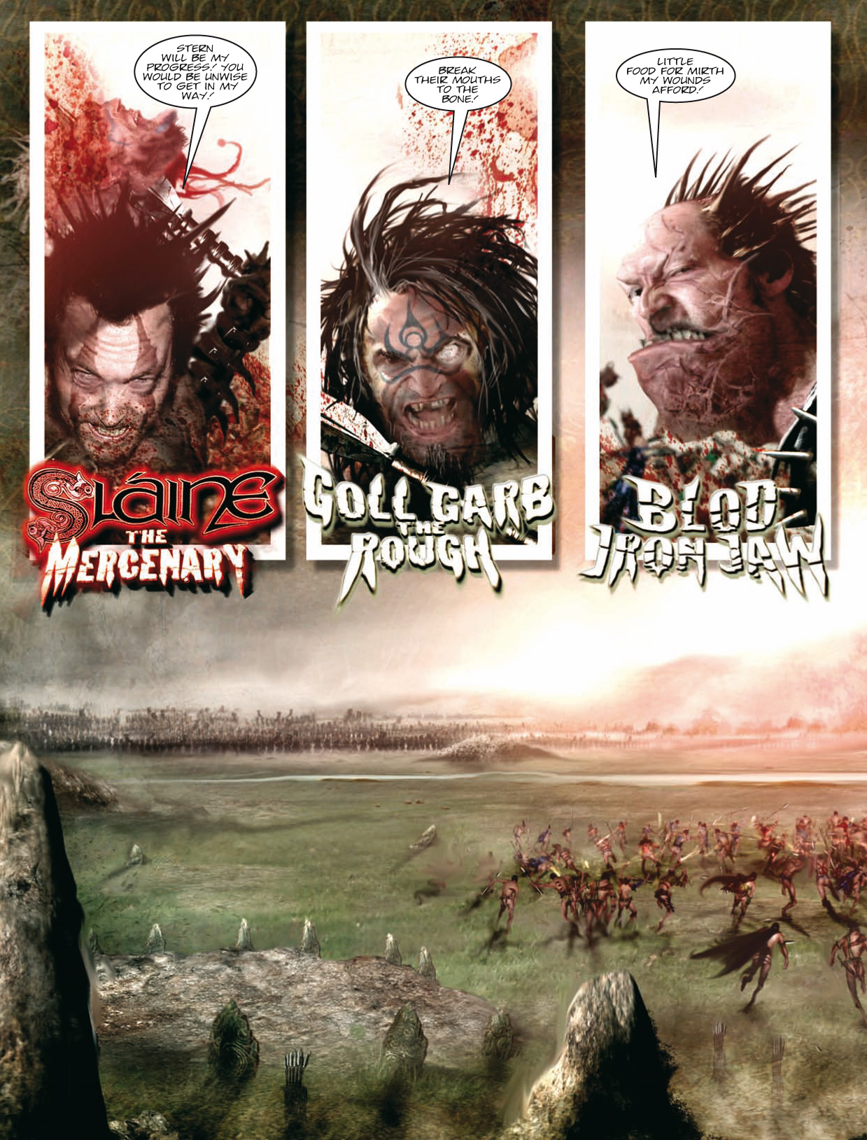 Read online Sláine comic -  Issue # TPB 13 - 110