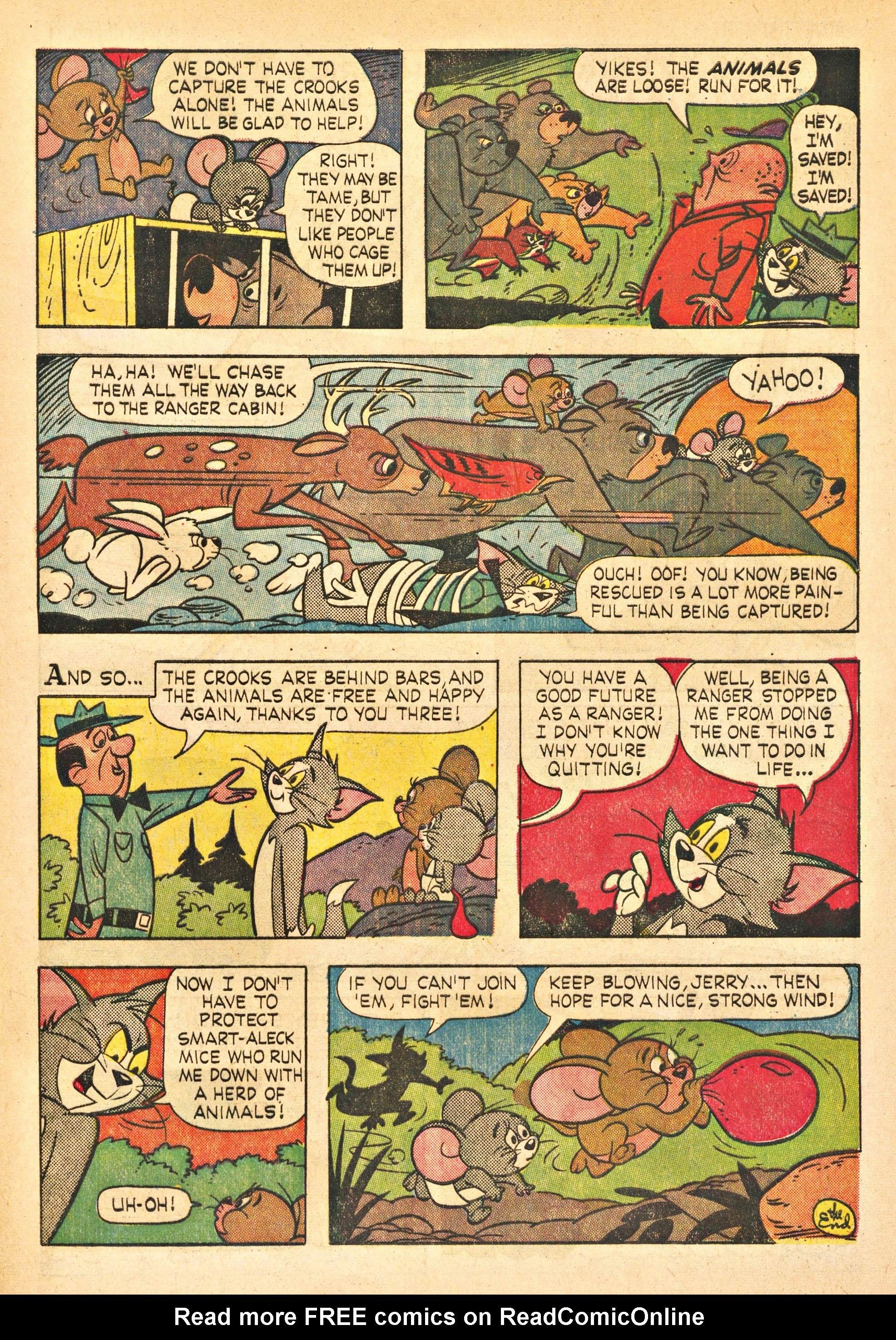 Read online Tom and Jerry comic -  Issue #221 - 33
