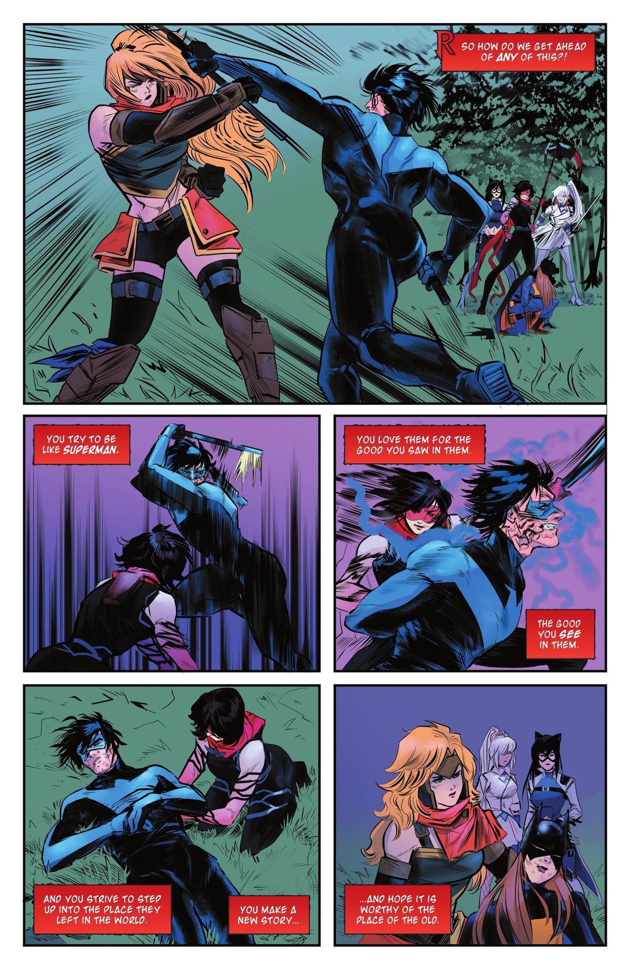 Read online DC/RWBY comic -  Issue #6 - 9