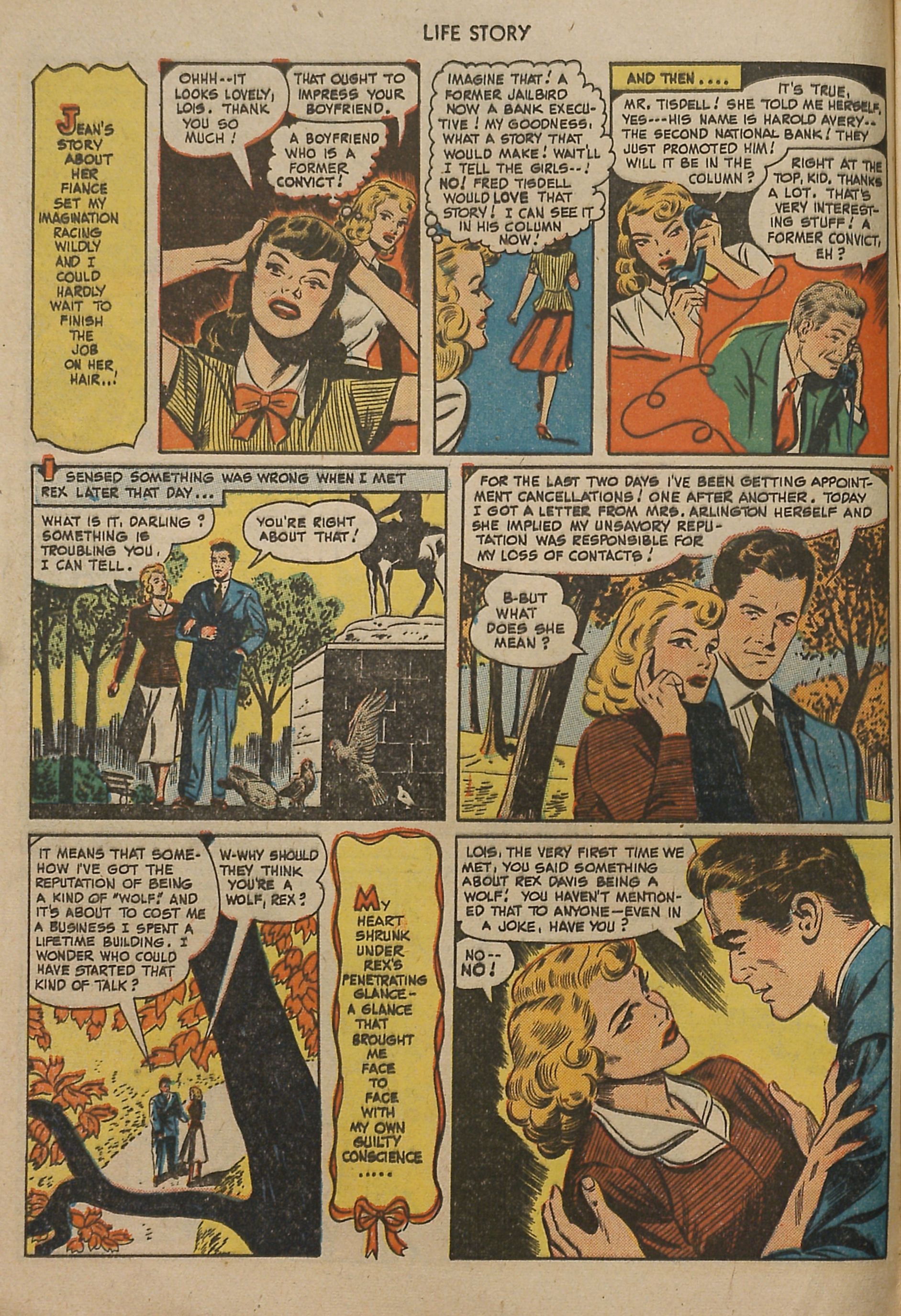 Read online Life Story comic -  Issue #6 - 12