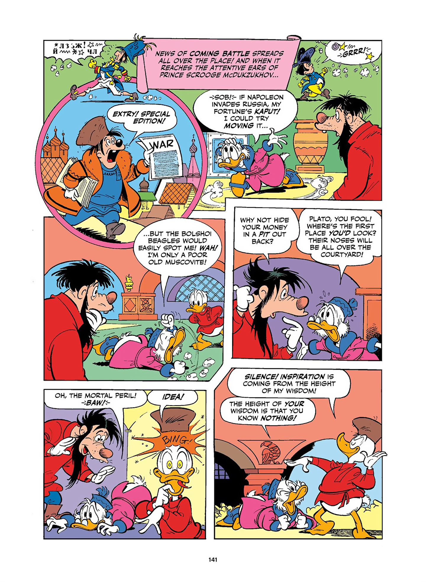 Read online Uncle Scrooge and Donald Duck in Les Misérables and War and Peace comic -  Issue # TPB (Part 2) - 41
