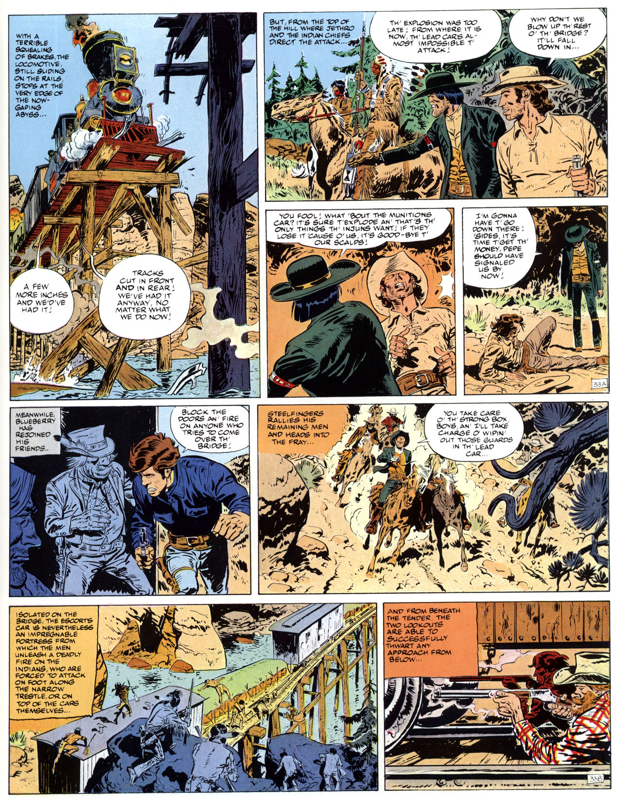 Read online Epic Graphic Novel: Lieutenant Blueberry comic -  Issue #2 - 37