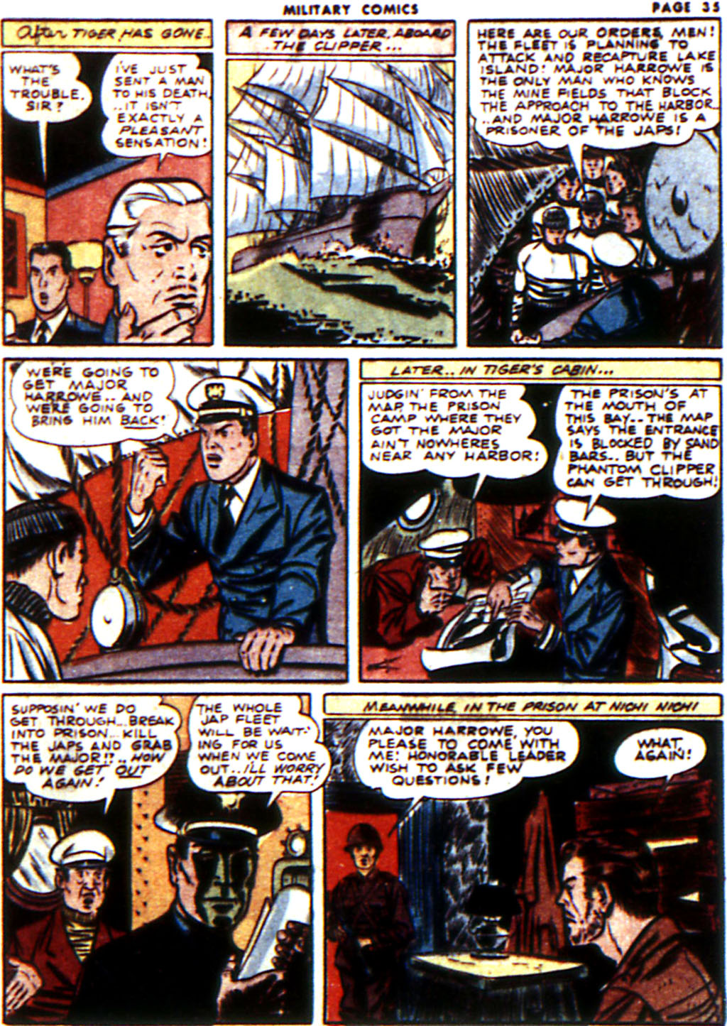 Read online Military Comics comic -  Issue #14 - 37