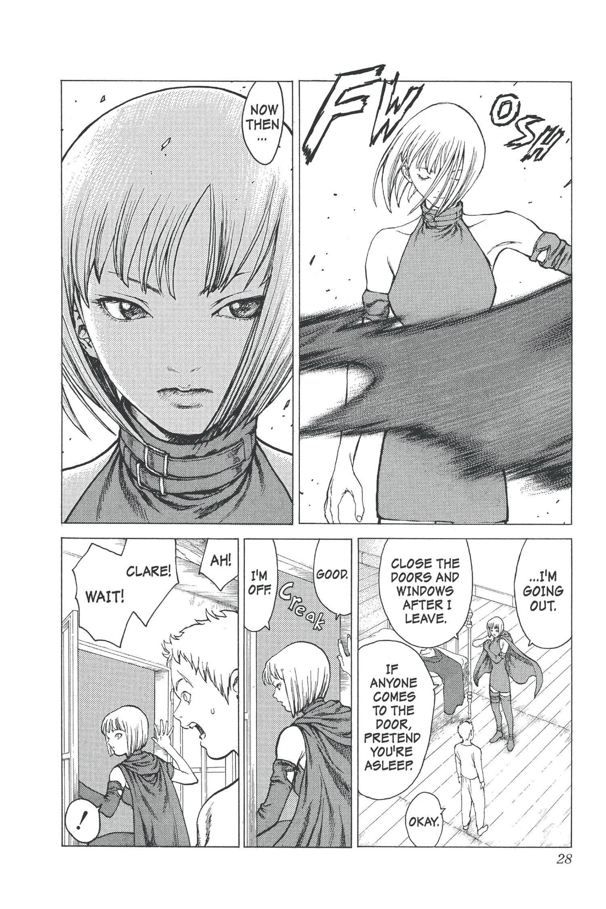 Read online Claymore comic -  Issue #2 - 27