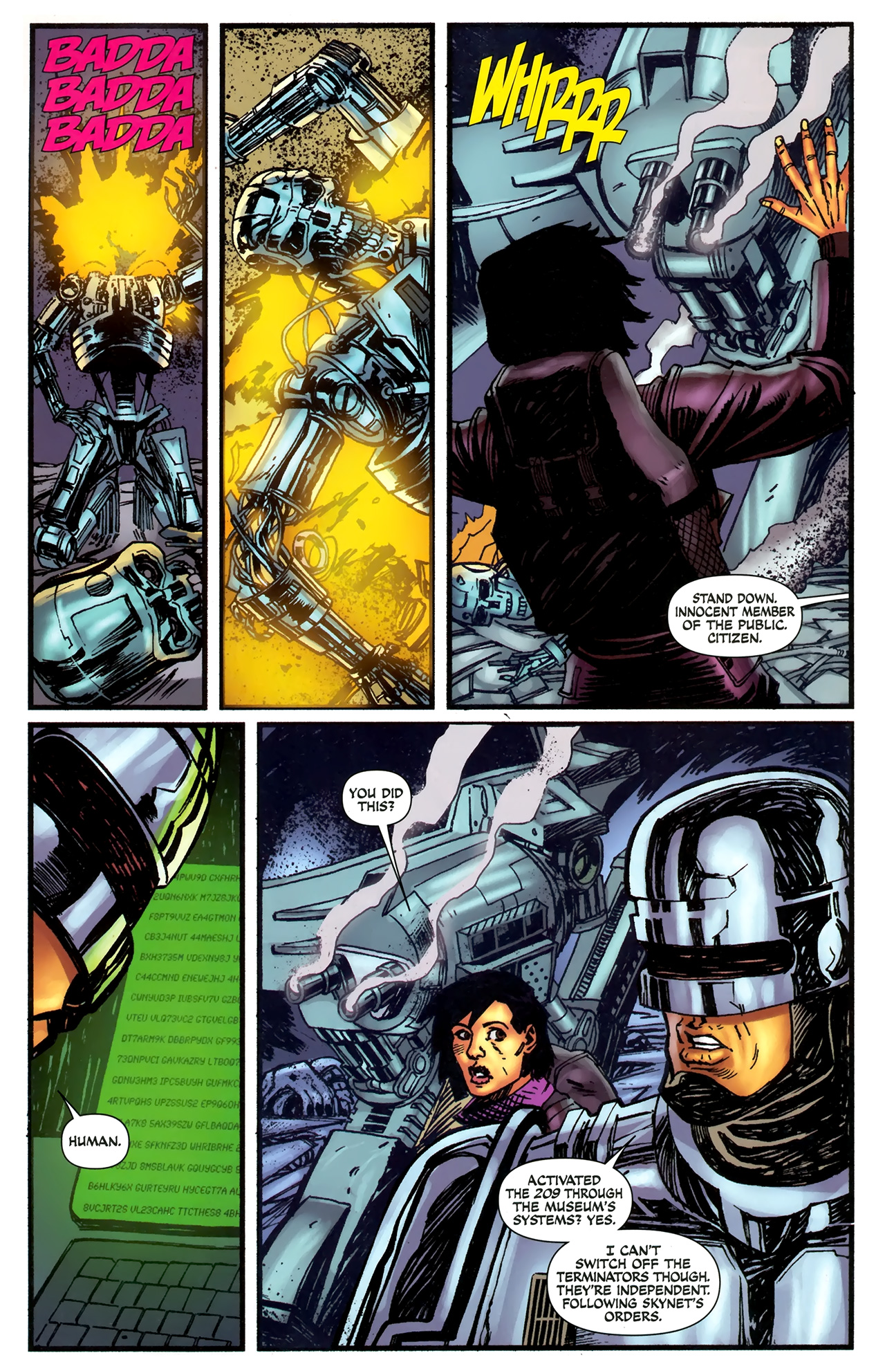 Read online Terminator/Robocop: Kill Human comic -  Issue #1 - 22