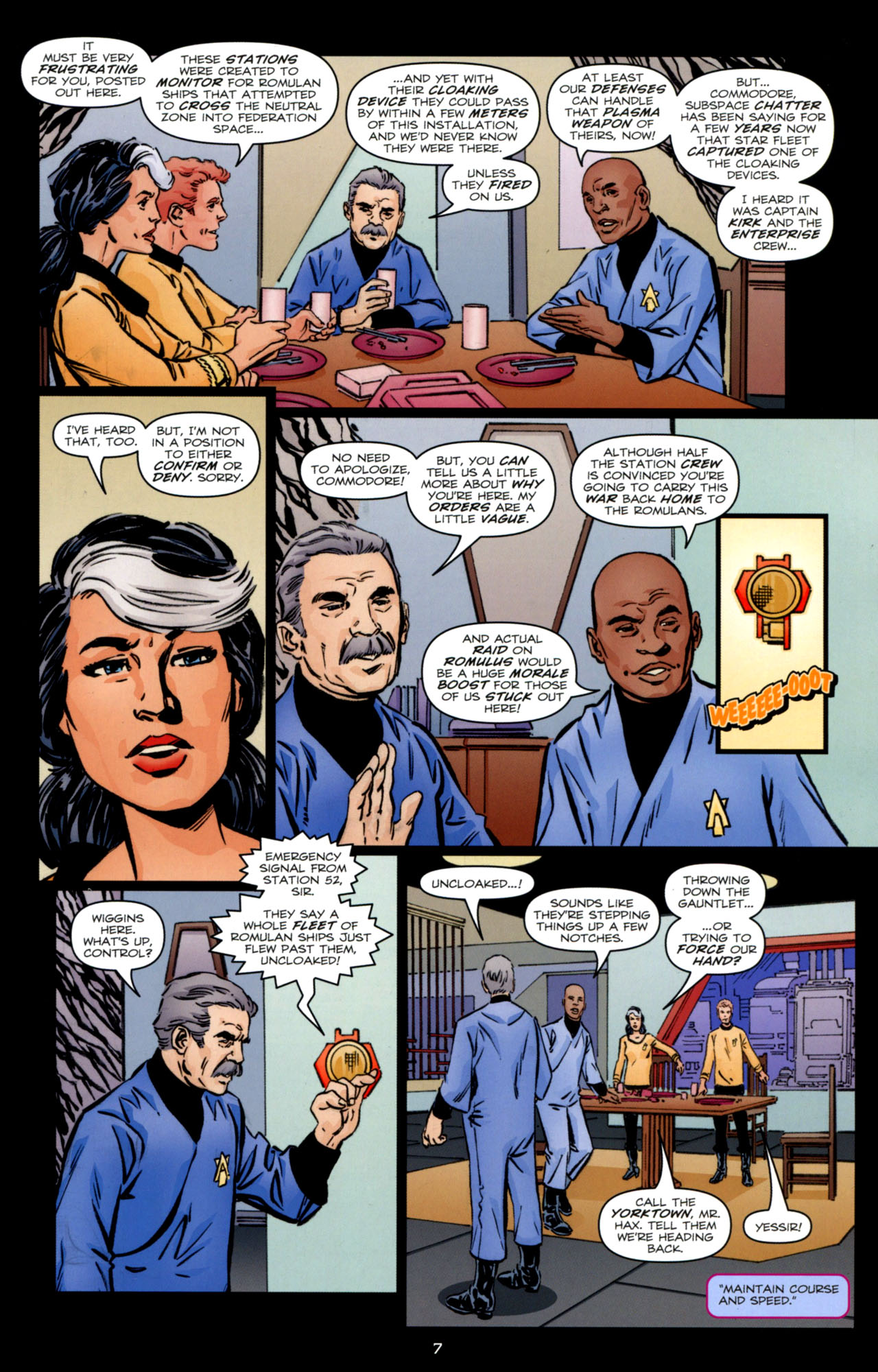 Read online Star Trek: Romulans Schism comic -  Issue #2 - 8