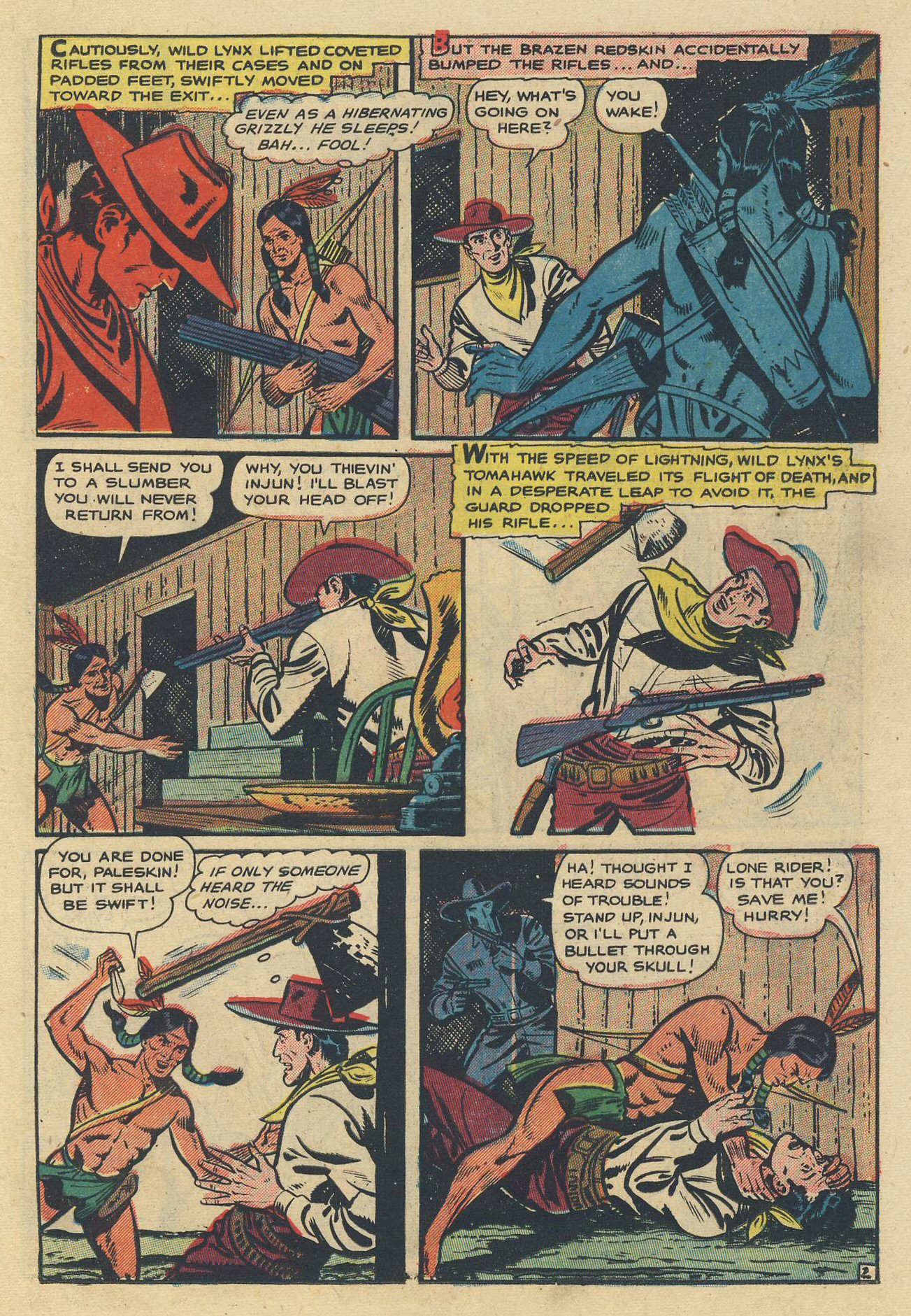 Read online Swift Arrow (1954) comic -  Issue #5 - 13