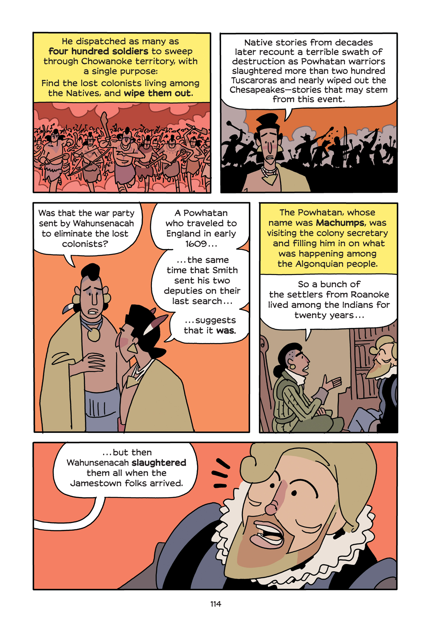Read online History Comics comic -  Issue # The Roanoke Colony - Americas First Mystery - 119