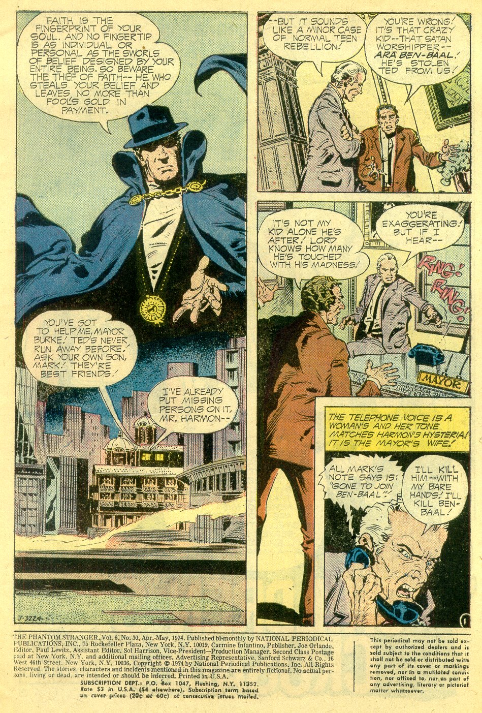 Read online The Phantom Stranger (1969) comic -  Issue #30 - 3