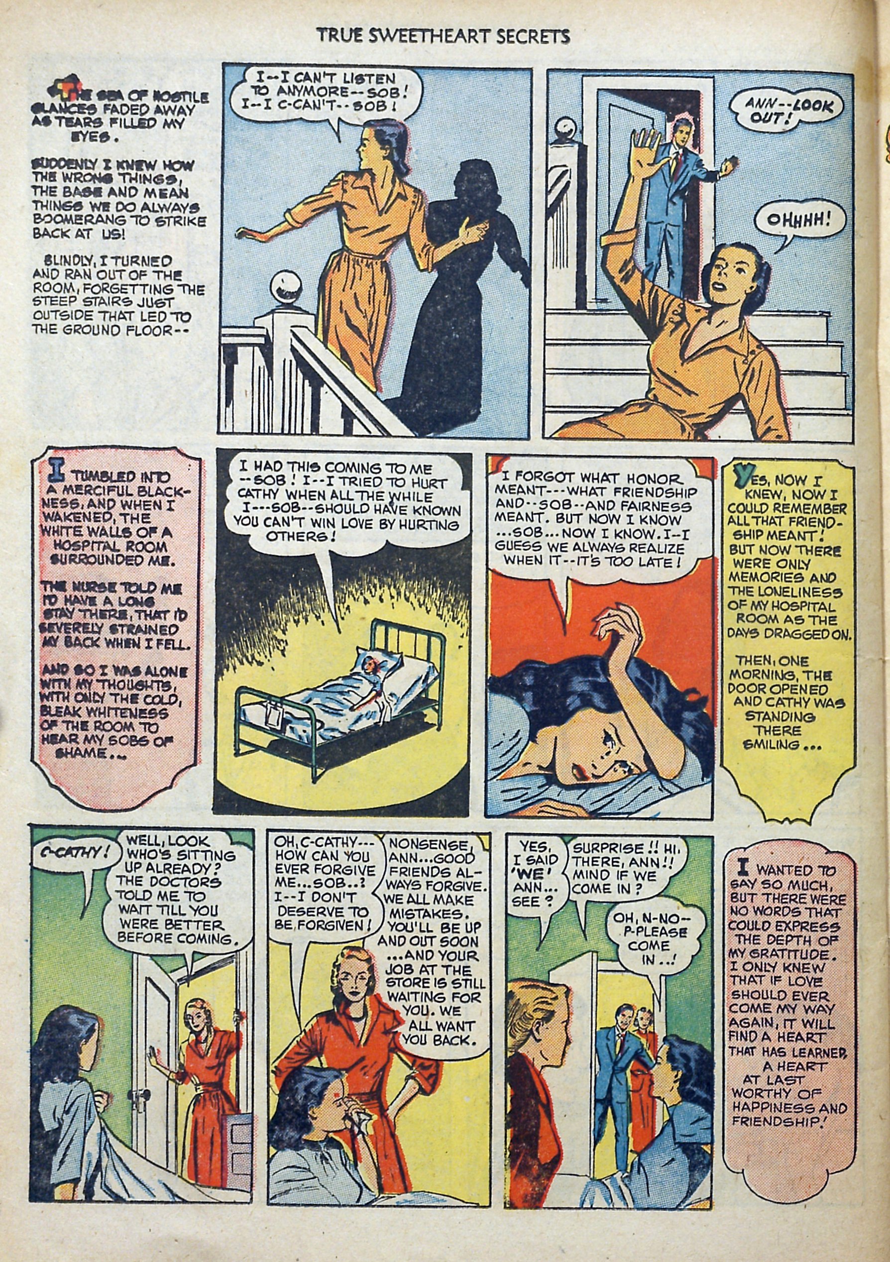 Read online True Sweetheart Secrets comic -  Issue #1 - 22