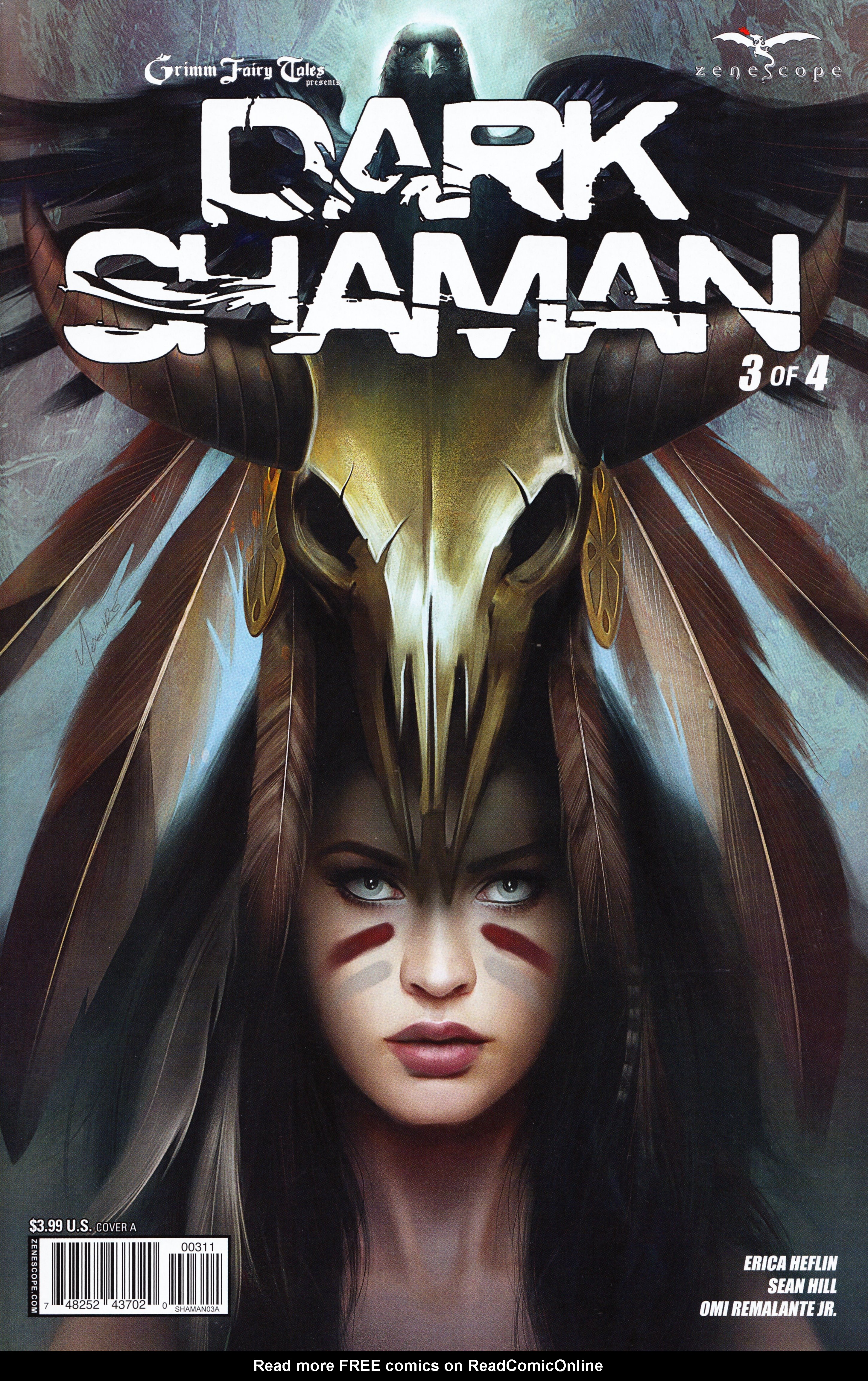 Read online Grimm Fairy Tales presents Dark Shaman comic -  Issue #3 - 1