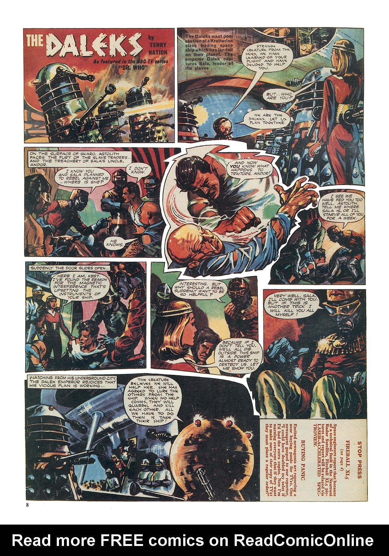 Read online Dalek Chronicles comic -  Issue # TPB - 8