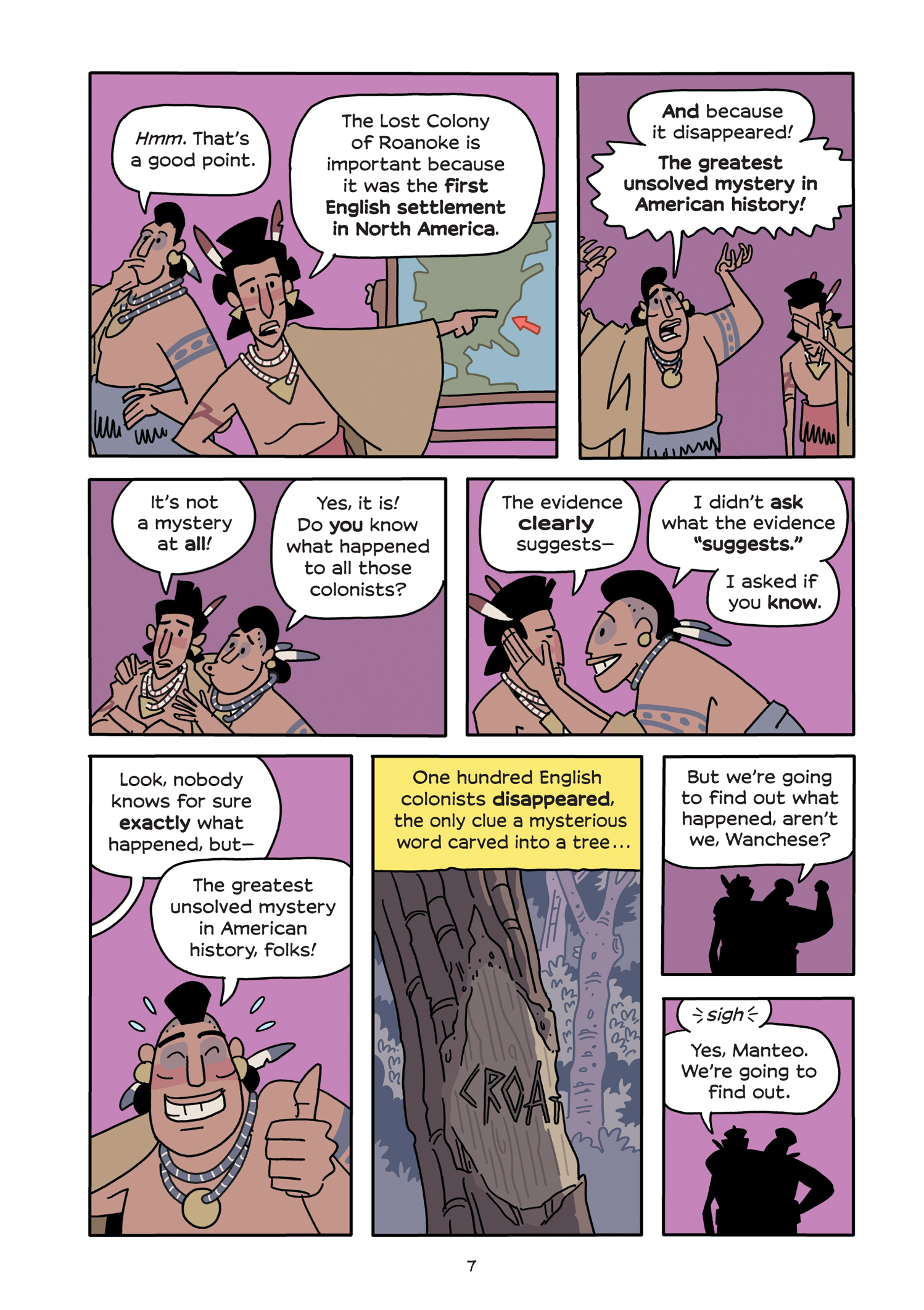 Read online History Comics comic -  Issue # The Roanoke Colony - Americas First Mystery - 16