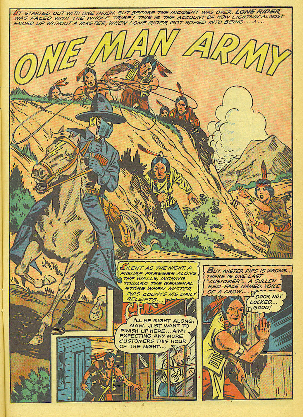 Read online The Lone Rider comic -  Issue #25 - 29