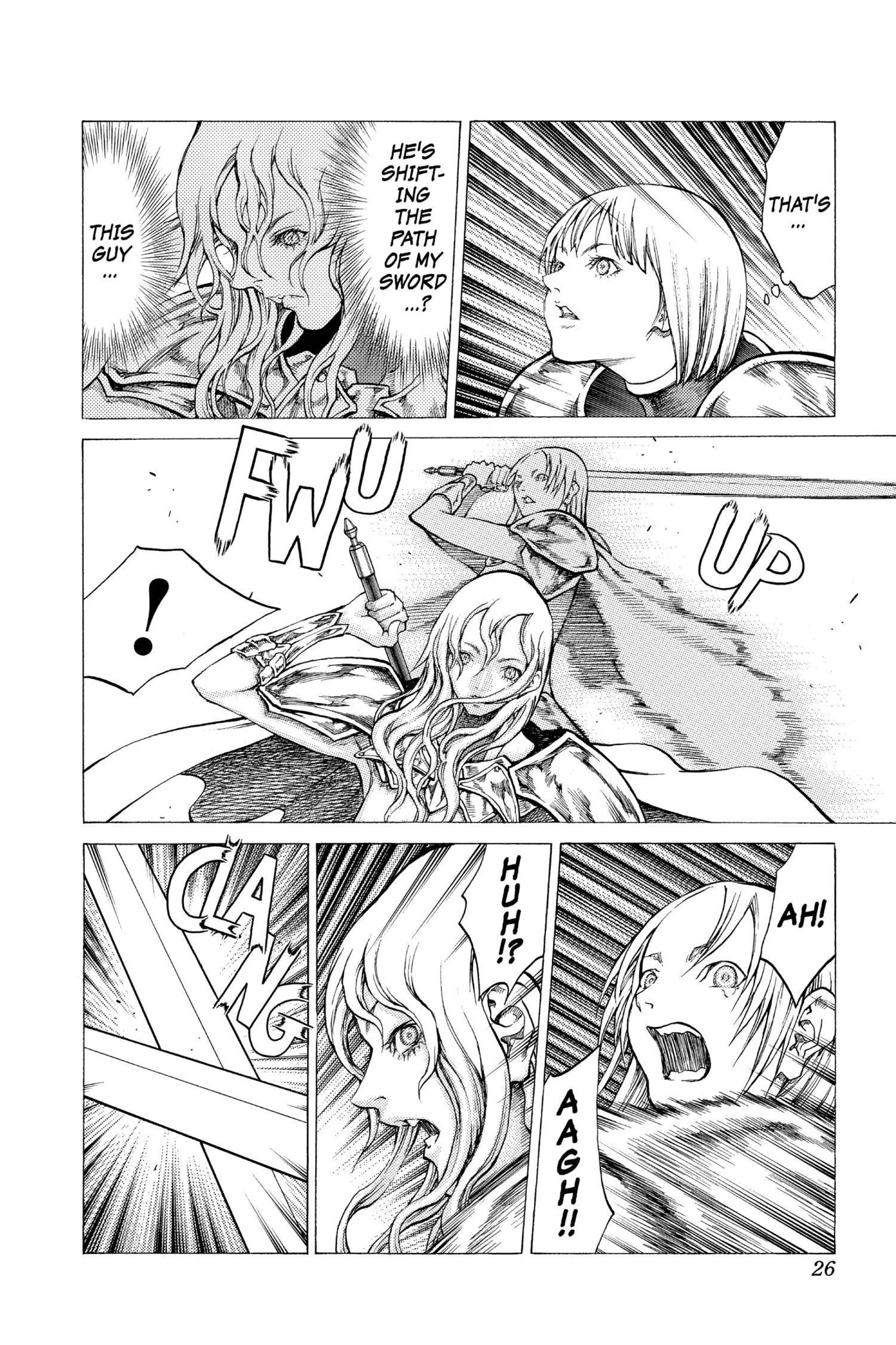 Read online Claymore comic -  Issue #10 - 24
