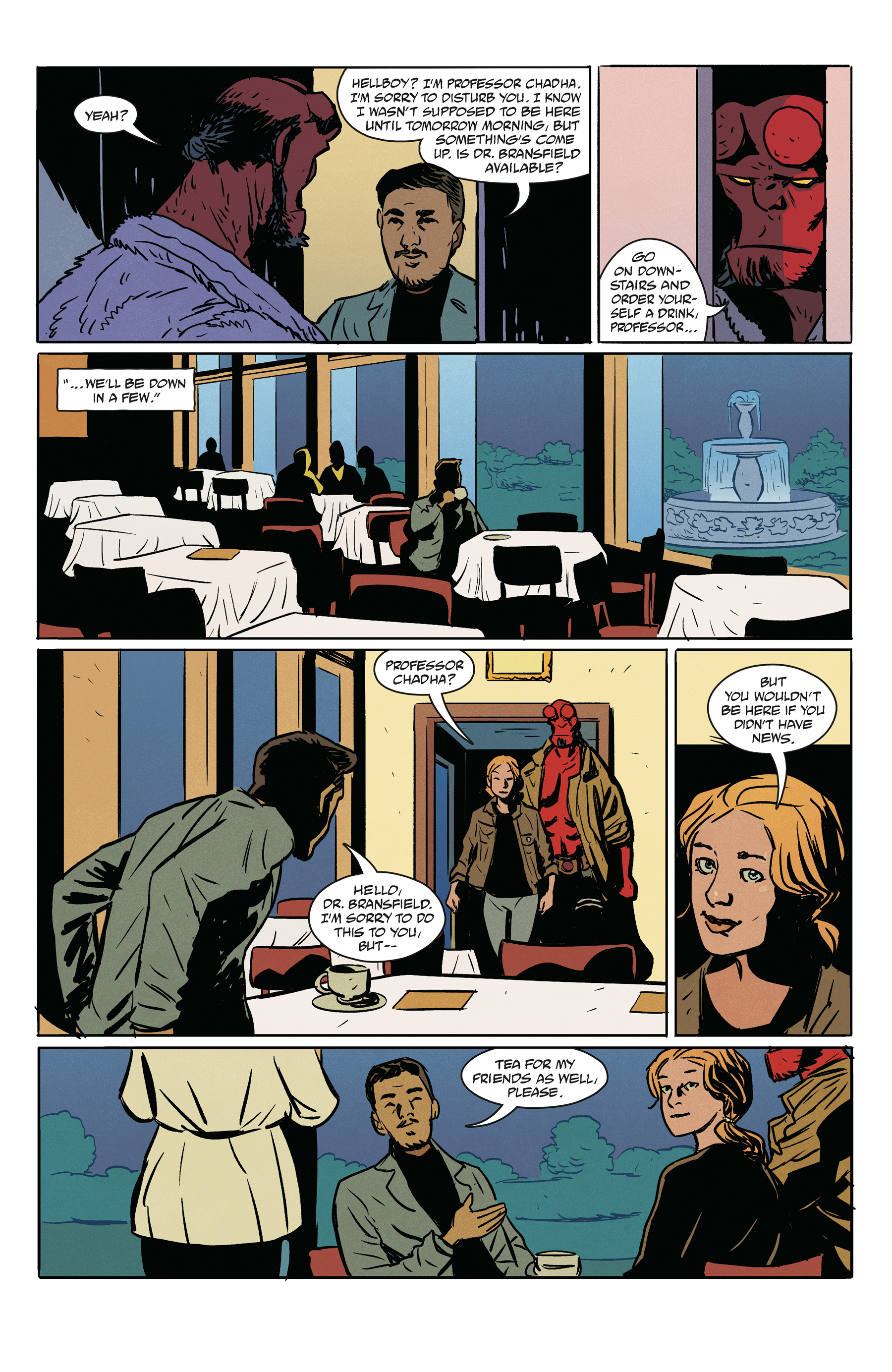 Read online Hellboy in Love comic -  Issue #5 - 6