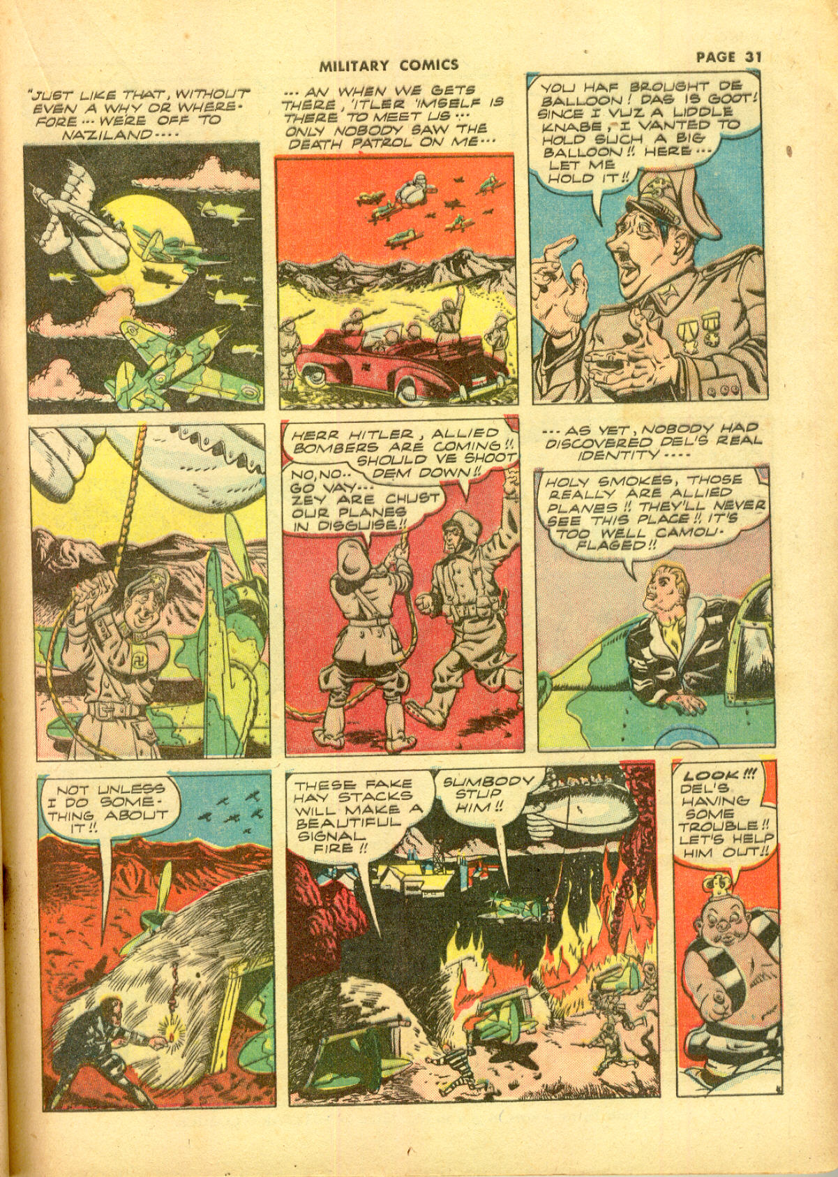 Read online Military Comics comic -  Issue #11 - 33