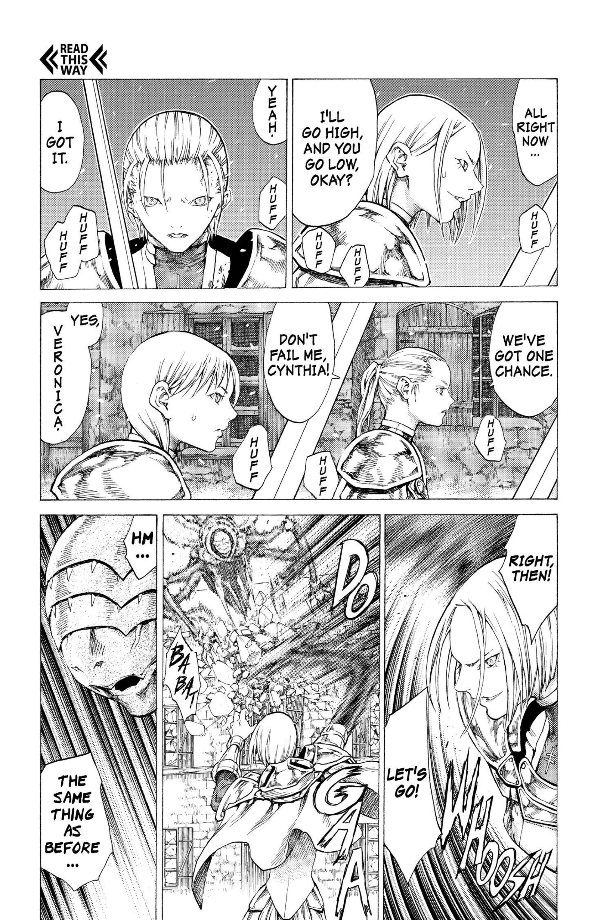 Read online Claymore comic -  Issue #10 - 55