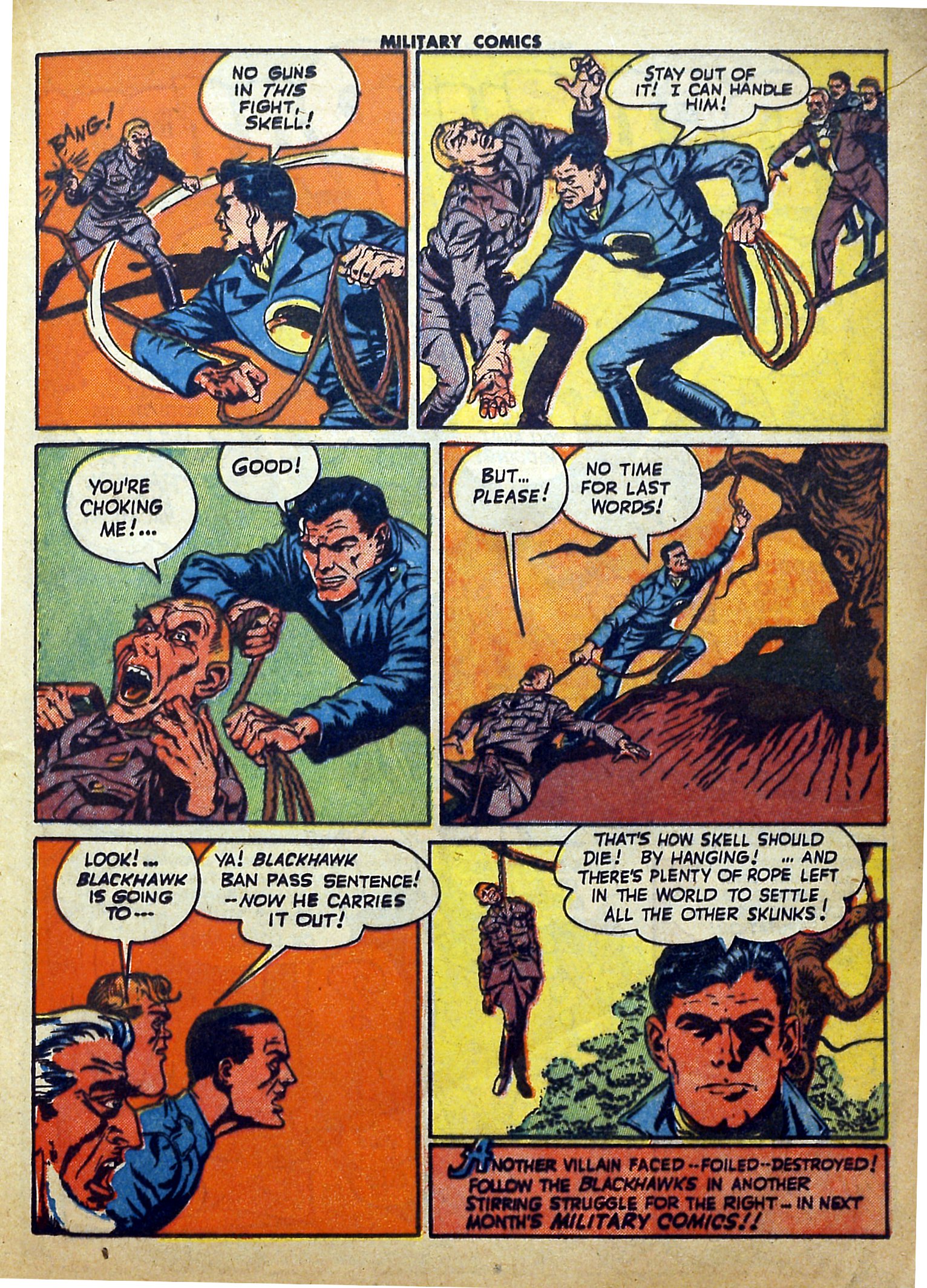 Read online Military Comics comic -  Issue #26 - 17