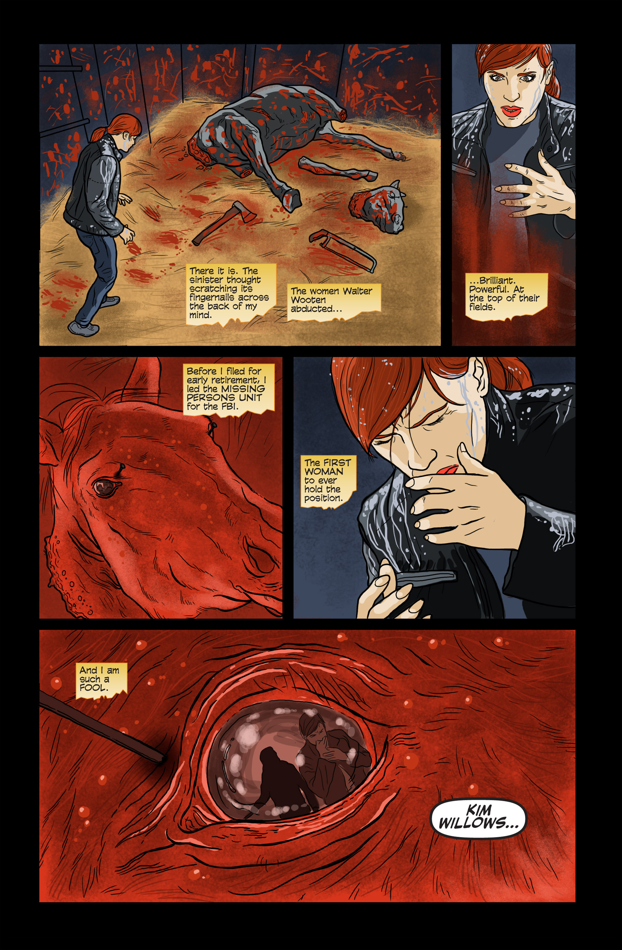 Read online Missing: A Kim Willows Mystery comic -  Issue #3 - 21