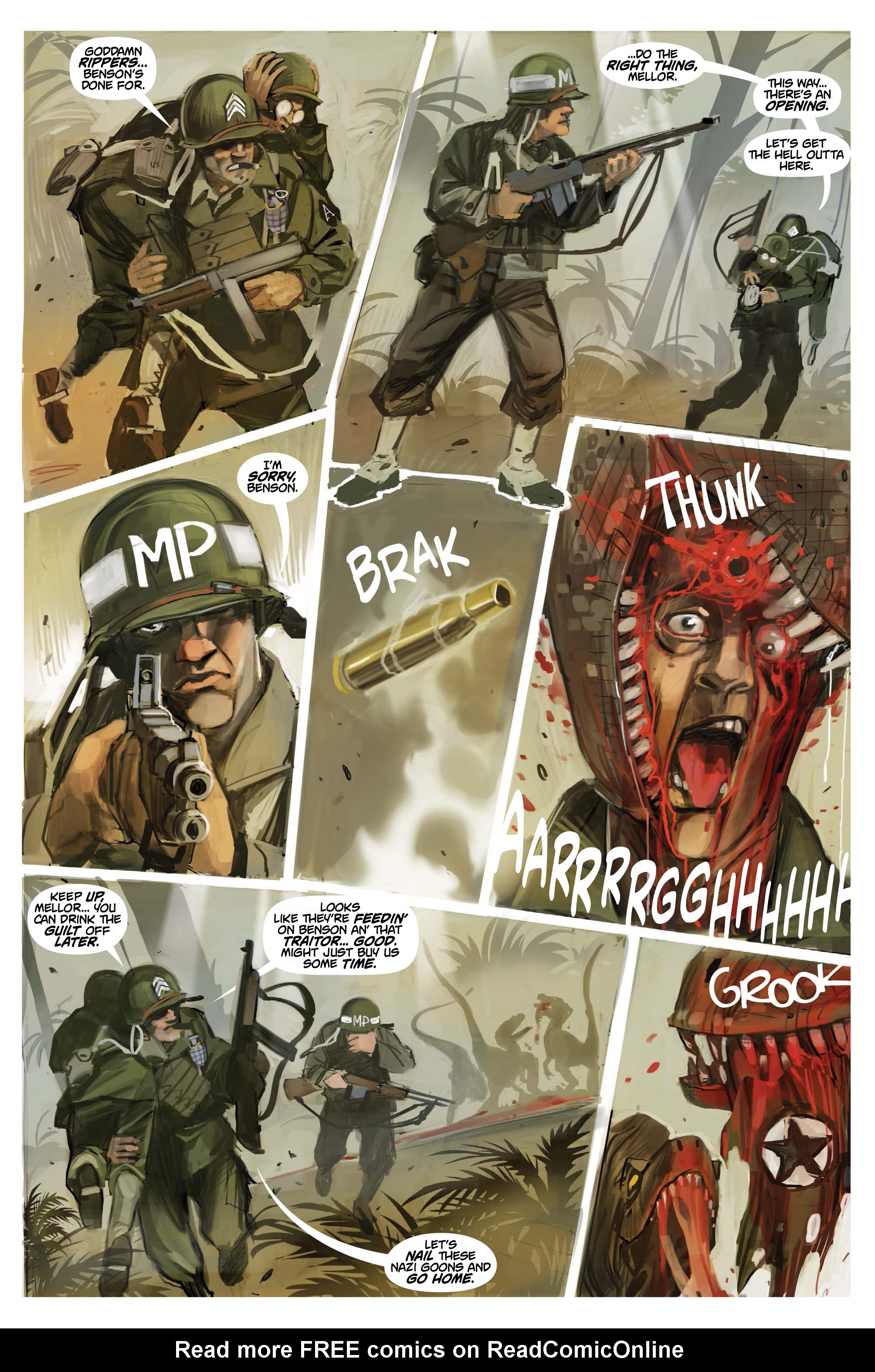 Read online Chronos Commandos: Dawn Patrol comic -  Issue #3 - 7