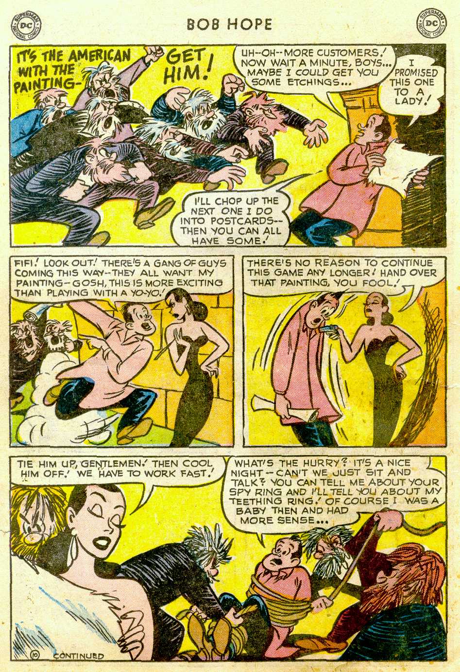 Read online The Adventures of Bob Hope comic -  Issue #19 - 24