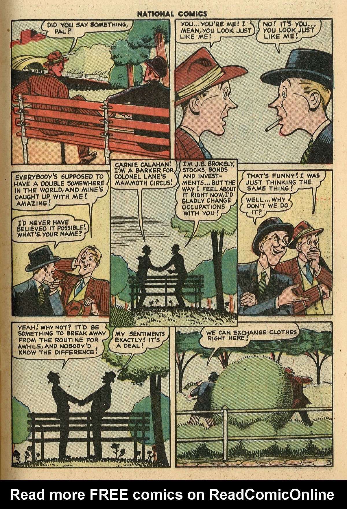Read online National Comics comic -  Issue #70 - 5