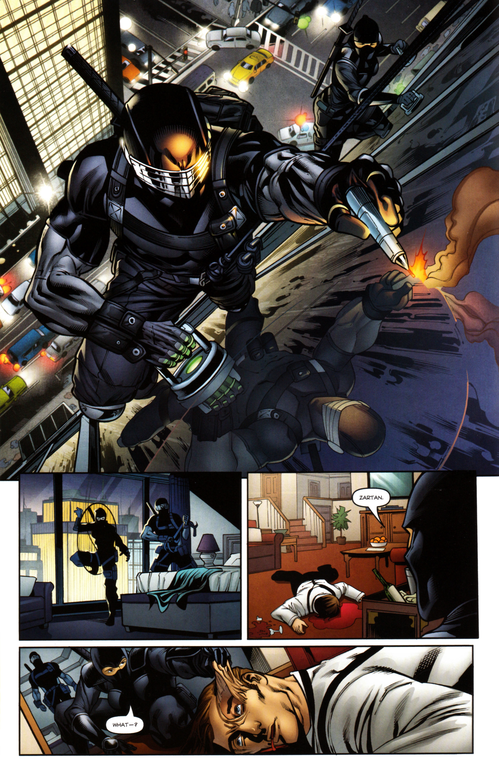 Read online Snake Eyes and Storm Shadow comic -  Issue #14 - 17