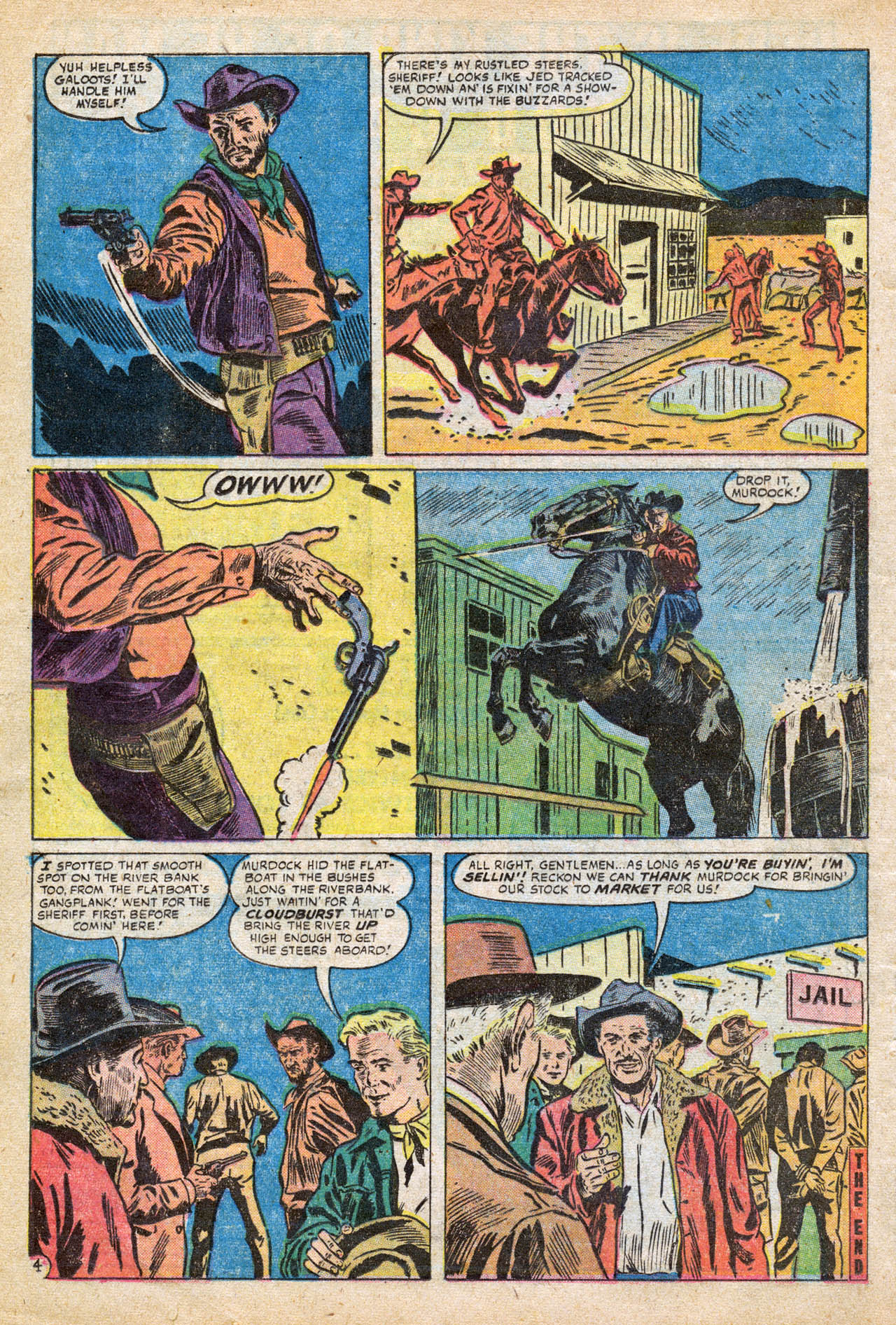 Read online Two Gun Western comic -  Issue #9 - 20