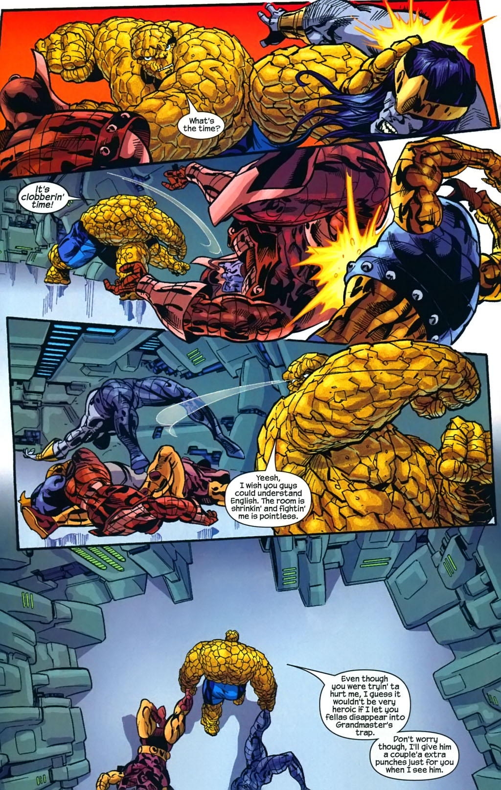 Read online Marvel Adventures Fantastic Four comic -  Issue #14 - 15