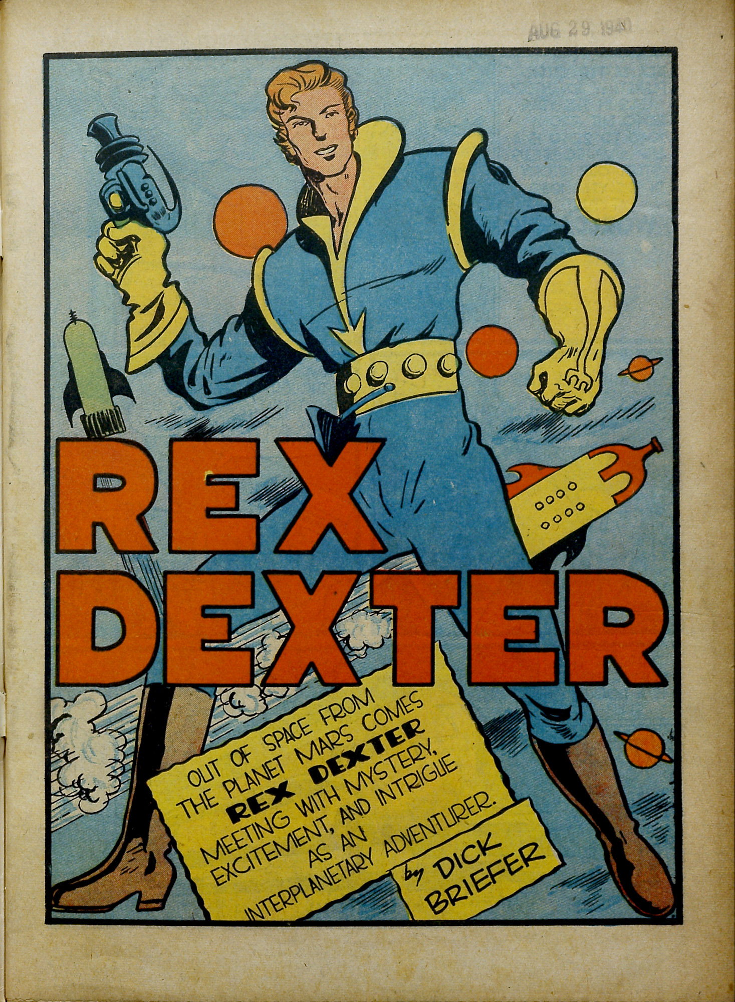Read online Rex Dexter of Mars comic -  Issue # Full - 3
