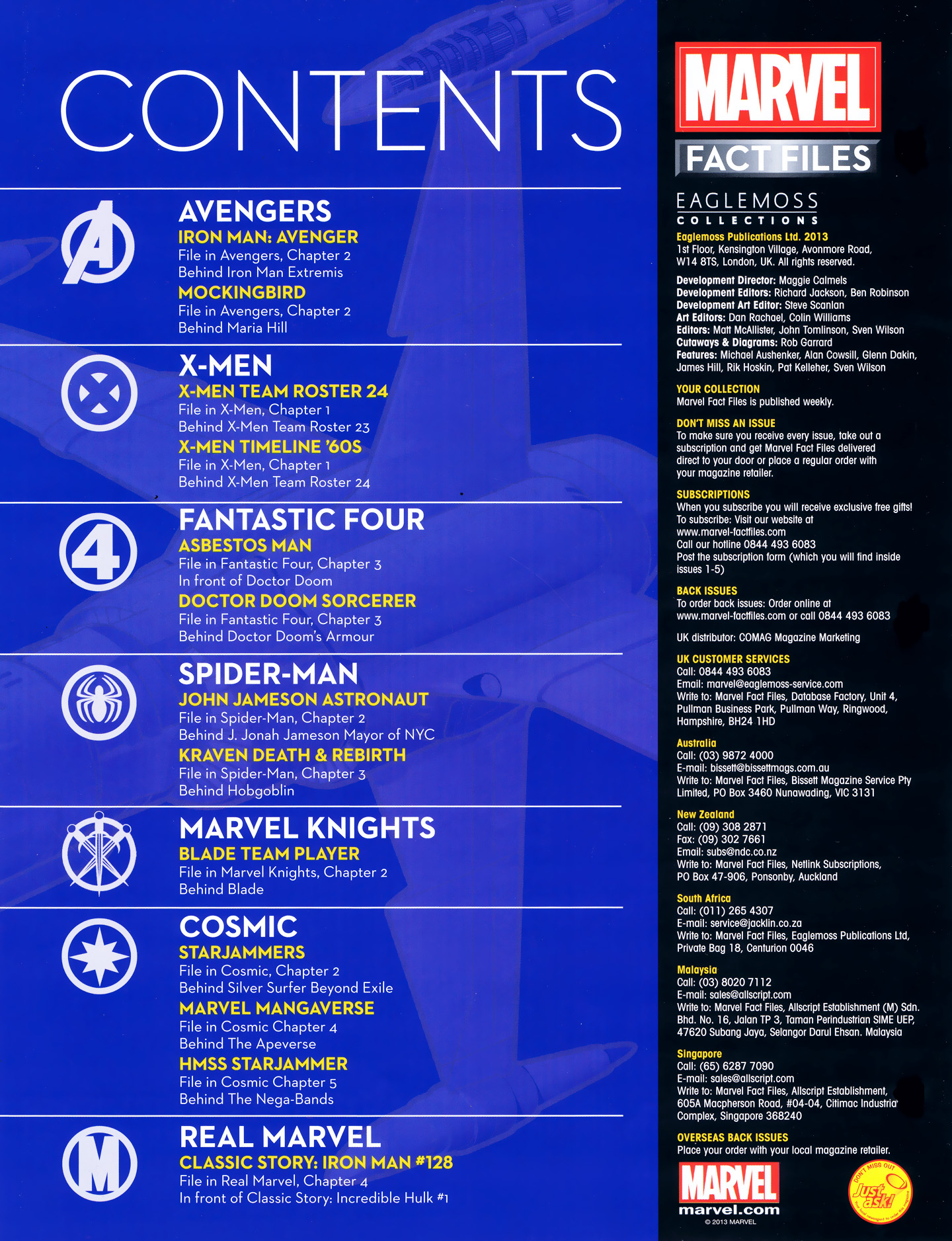 Read online Marvel Fact Files comic -  Issue #24 - 2