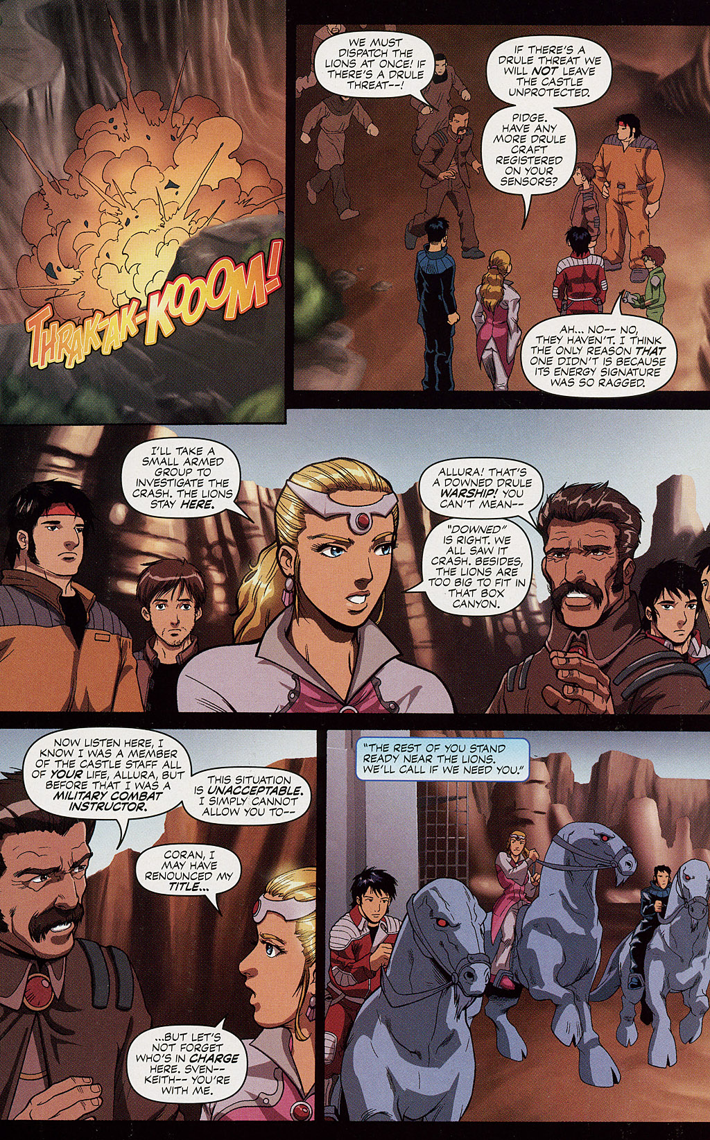 Read online Voltron: Defender of the Universe comic -  Issue #1 - 13