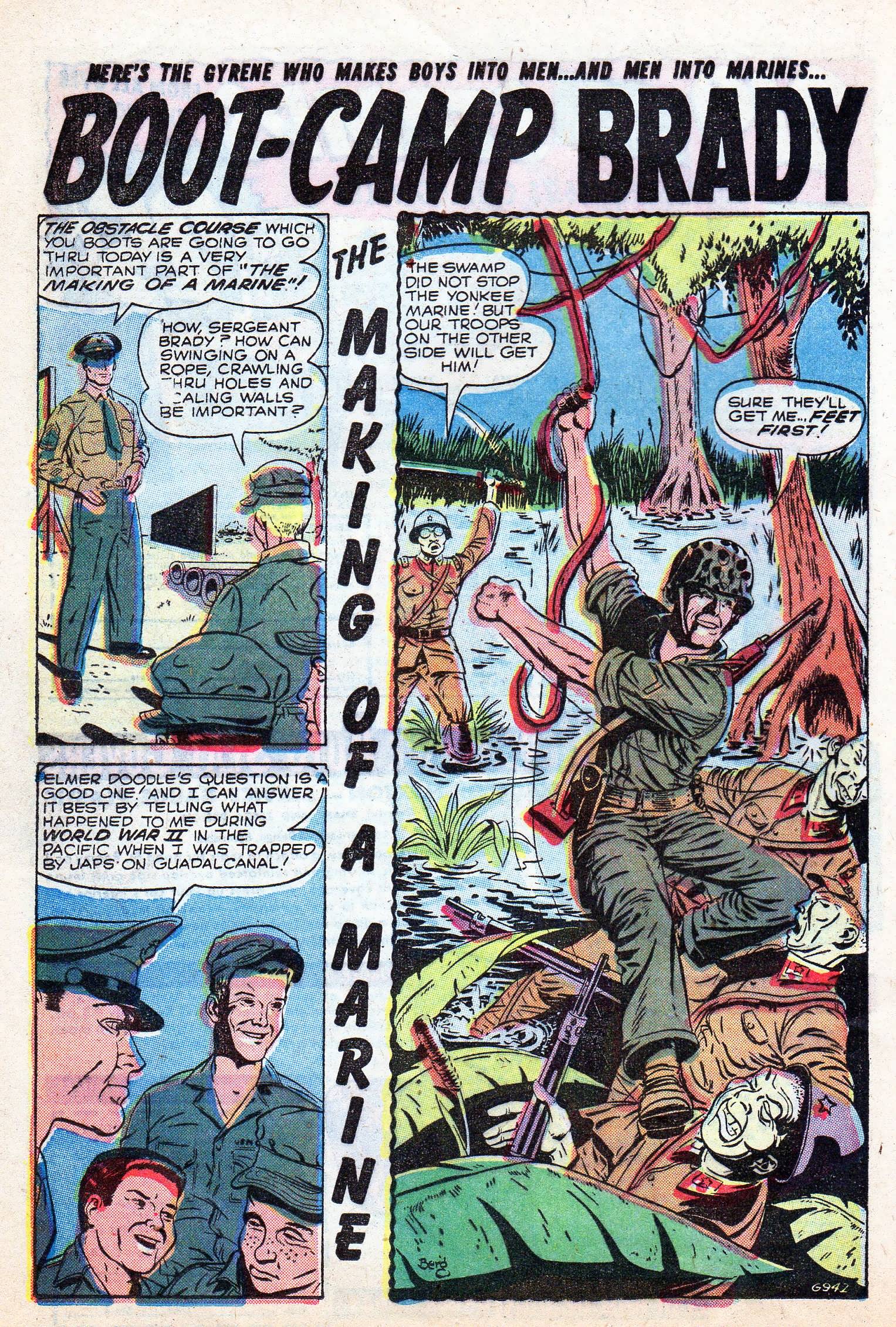 Read online Marines in Action comic -  Issue #4 - 20