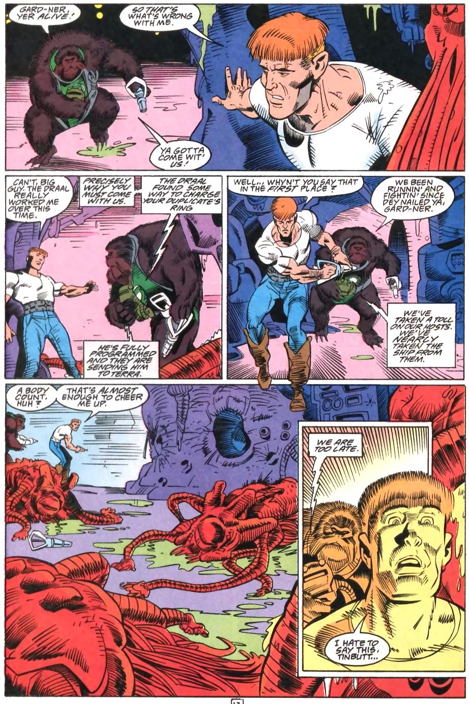 Read online Guy Gardner comic -  Issue #14 - 15