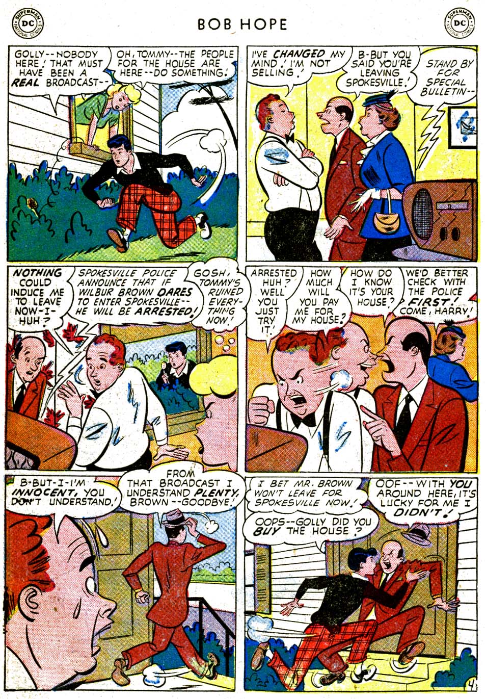 Read online The Adventures of Bob Hope comic -  Issue #24 - 40