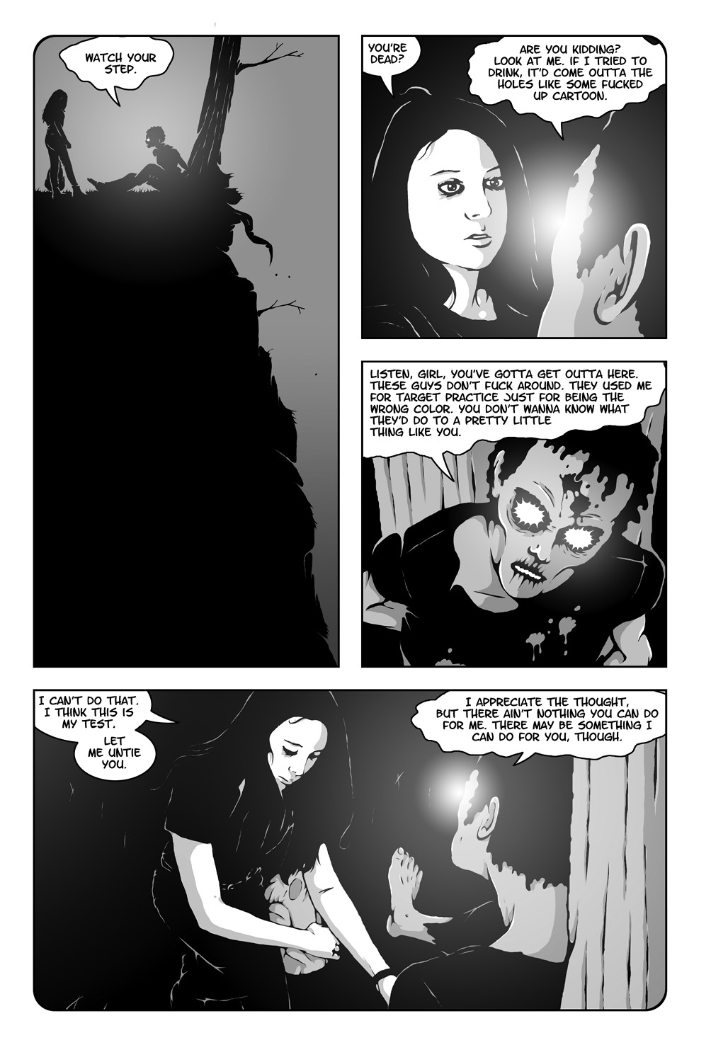 Read online Hollow Girl comic -  Issue #3 - 22