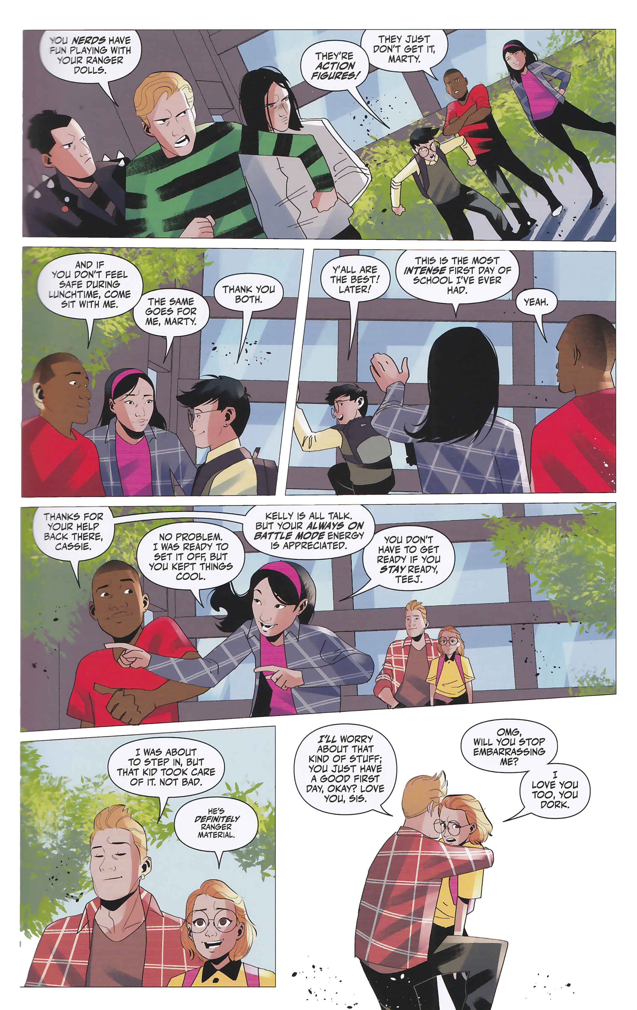 Read online Go Go Power Rangers Deluxe Edition comic -  Issue #2 - 7