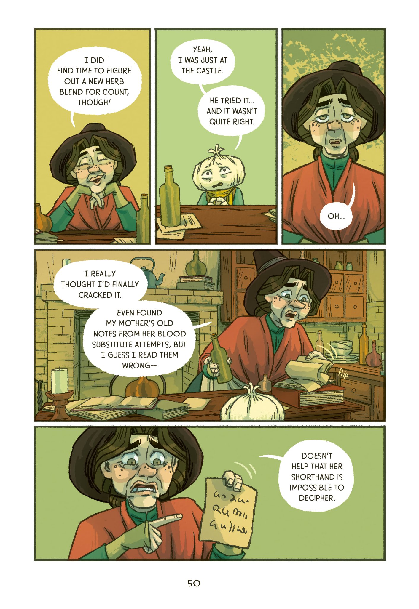 Read online Garlic & the Witch comic -  Issue # TPB (Part 1) - 55