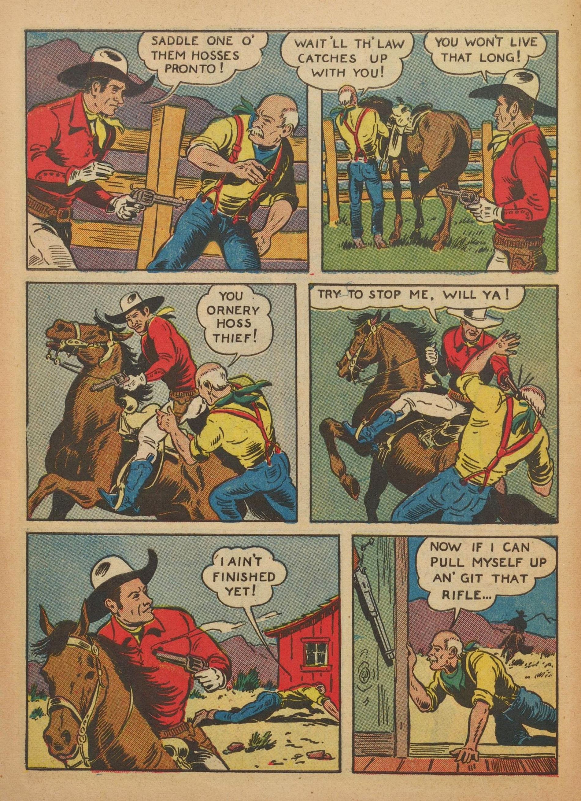 Read online Gene Autry Comics comic -  Issue #8 - 10