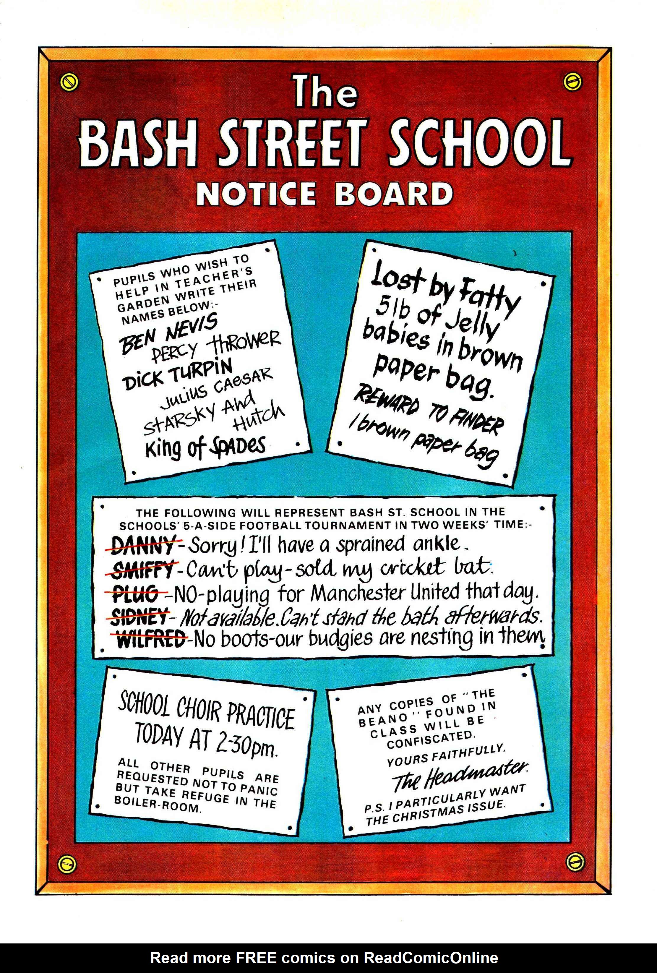 Read online Bash Street Kids comic -  Issue #1982 - 75