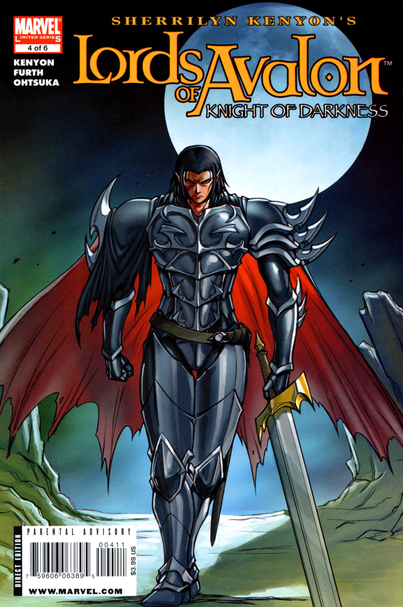 Read online Lords of Avalon: Knight of Darkness comic -  Issue #4 - 1